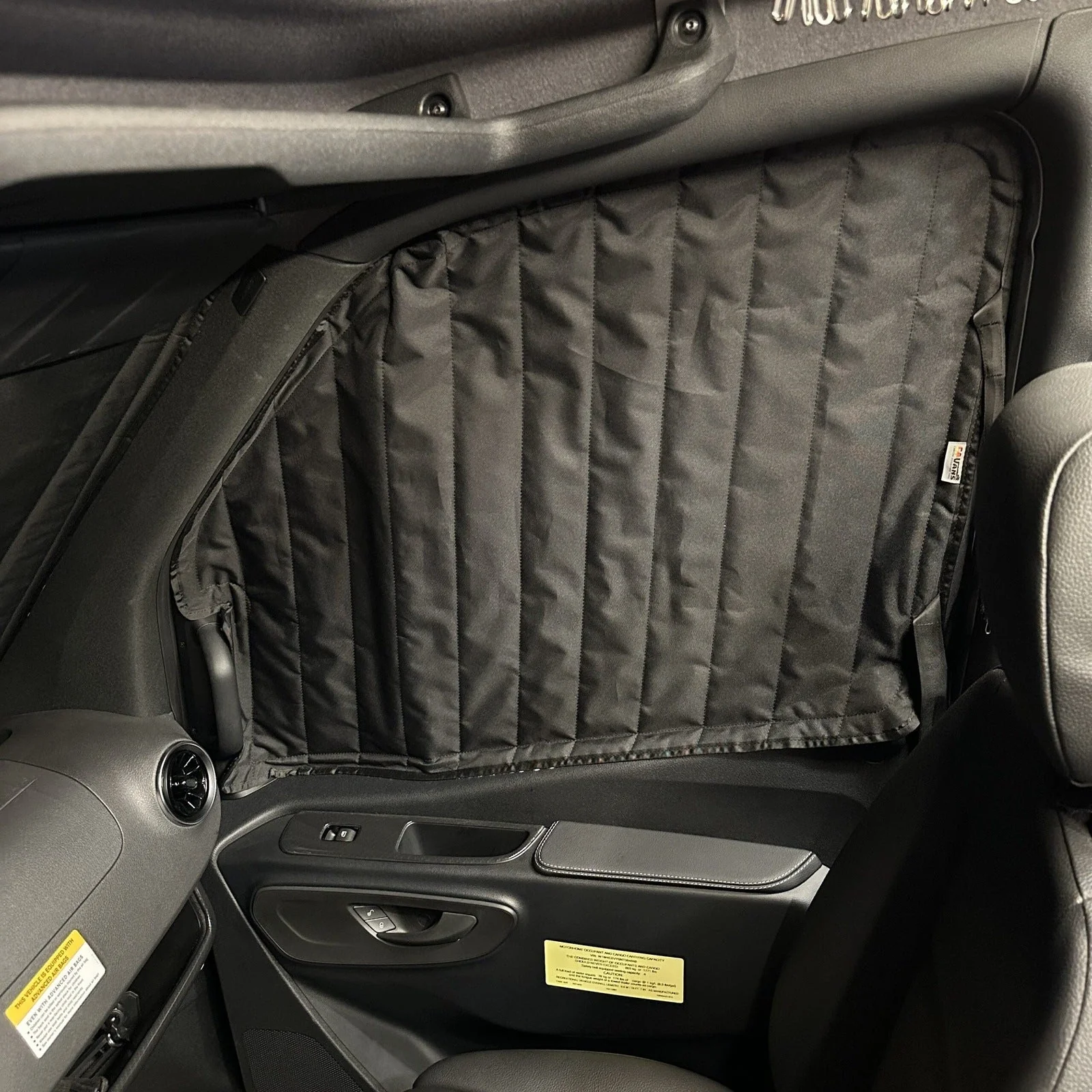 Canyon Adventure Vans CLIMA-SHADE Insulated Front Door Window Covers - SET - Image 6