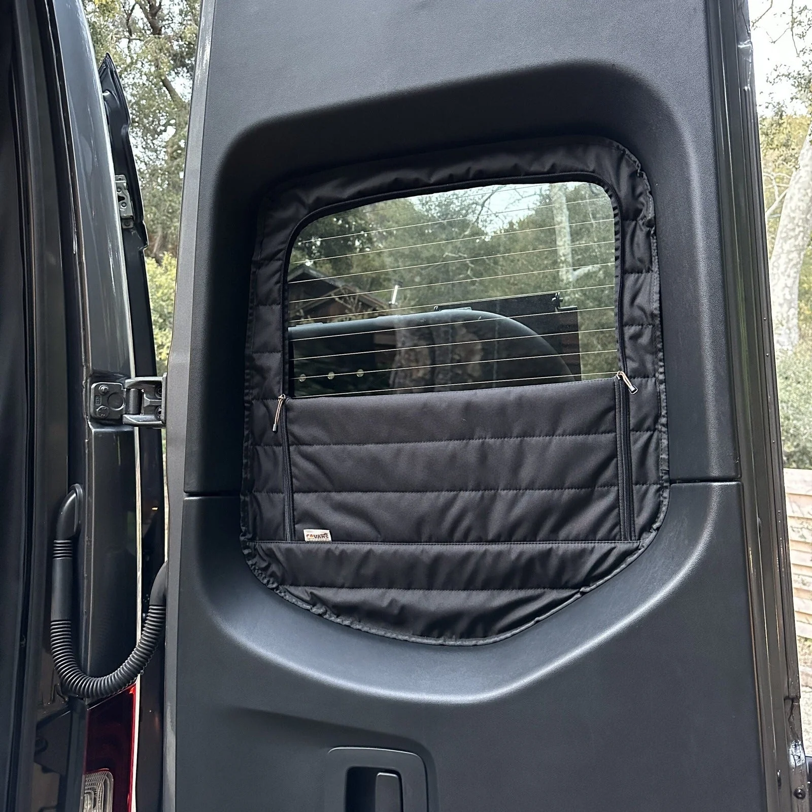 Canyon Adventure Vans CLIMA-SHADE Insulated Rear Window Covers - Set - Image 10