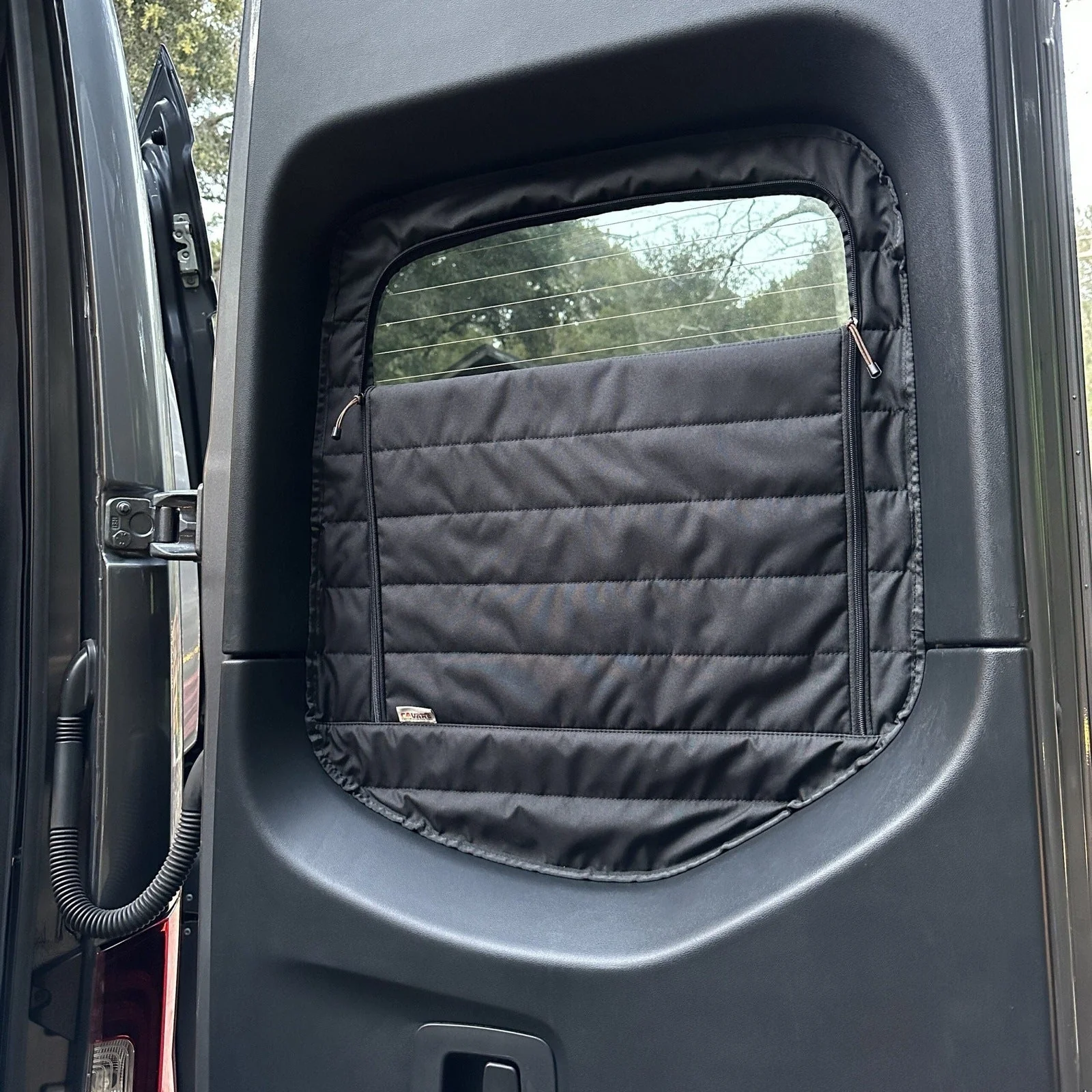 Canyon Adventure Vans CLIMA-SHADE Insulated Rear Window Covers - Set - Image 11