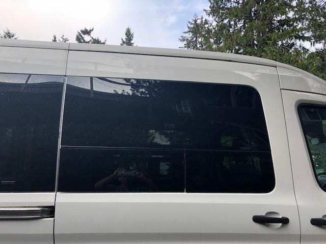 CRL Ford Transit 130/148"WB Passenger Side Sliding Door Vented Window (FW293R) - Image 5