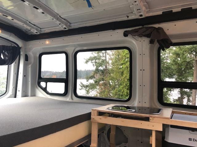 CRL Ford Transit 148"WB Driver Side Rear Quarter Vented Window (FW294L) - Image 4
