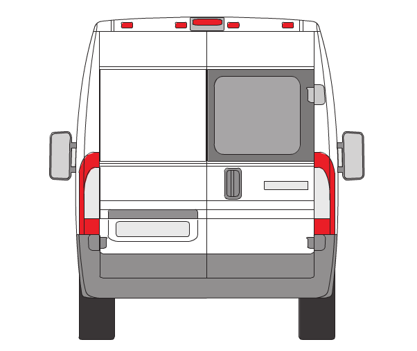CRL Ram Promaster Passenger Side Rear Door Window (FW384R) - Image 2