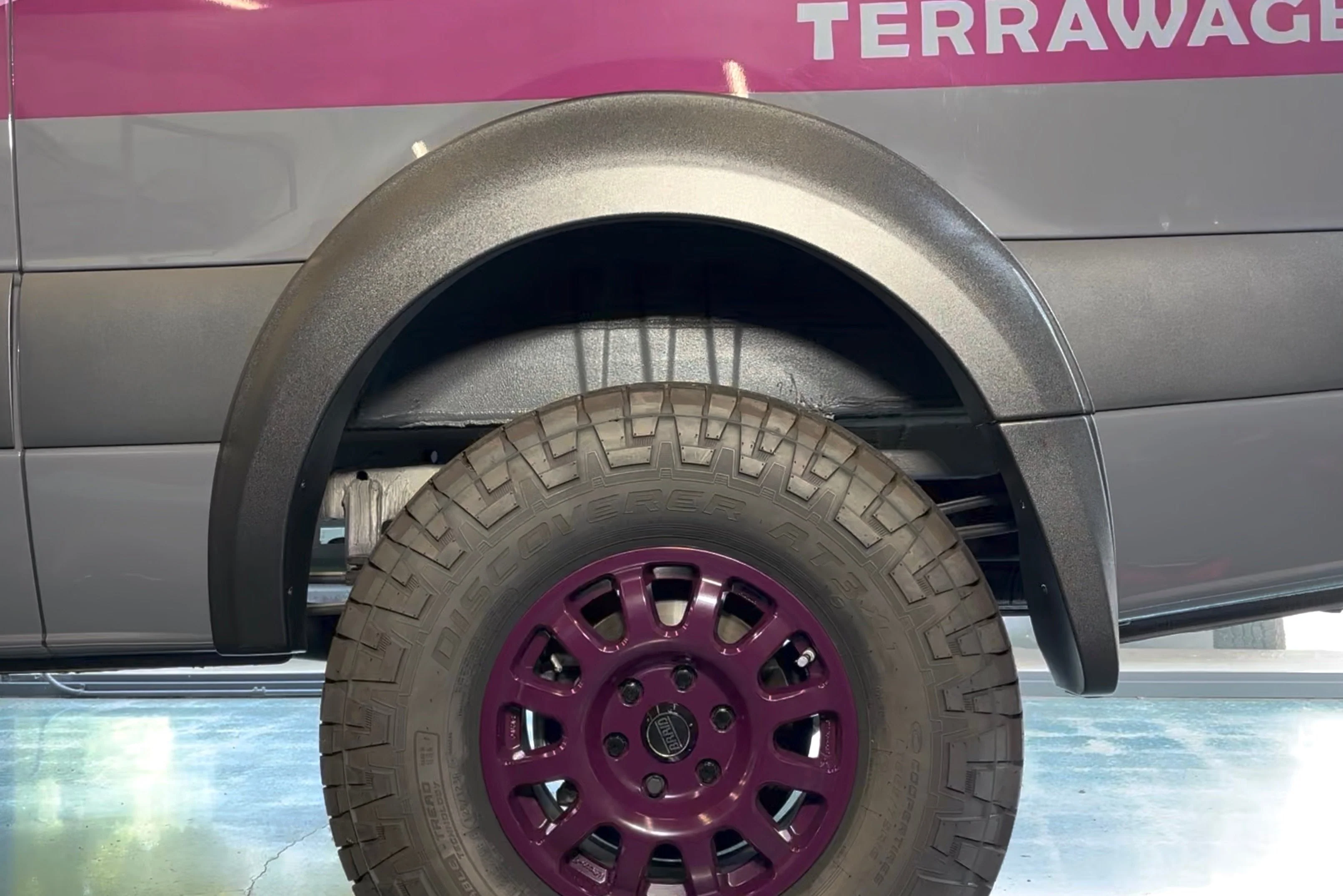 Terrawagen Desert Defender Classic Fender Flares – Rounded Rear Arch, Single Cut Install for 2019–2025 Sprinter - Image 10