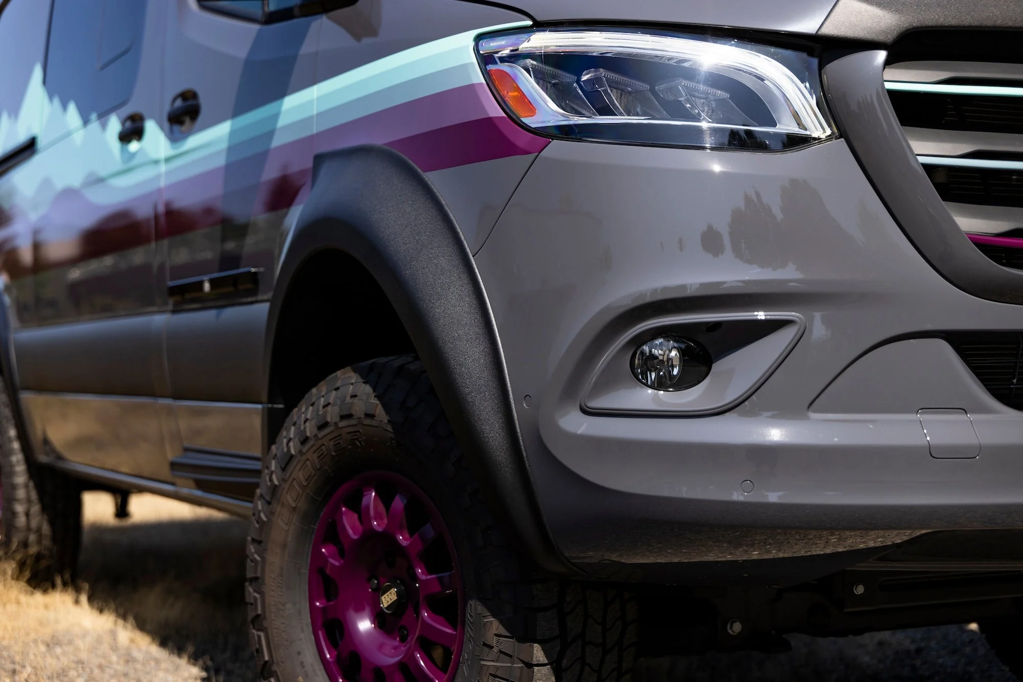 Terrawagen Desert Defender Classic Fender Flares – Rounded Rear Arch, Single Cut Install for 2019–2025 Sprinter - Image 3