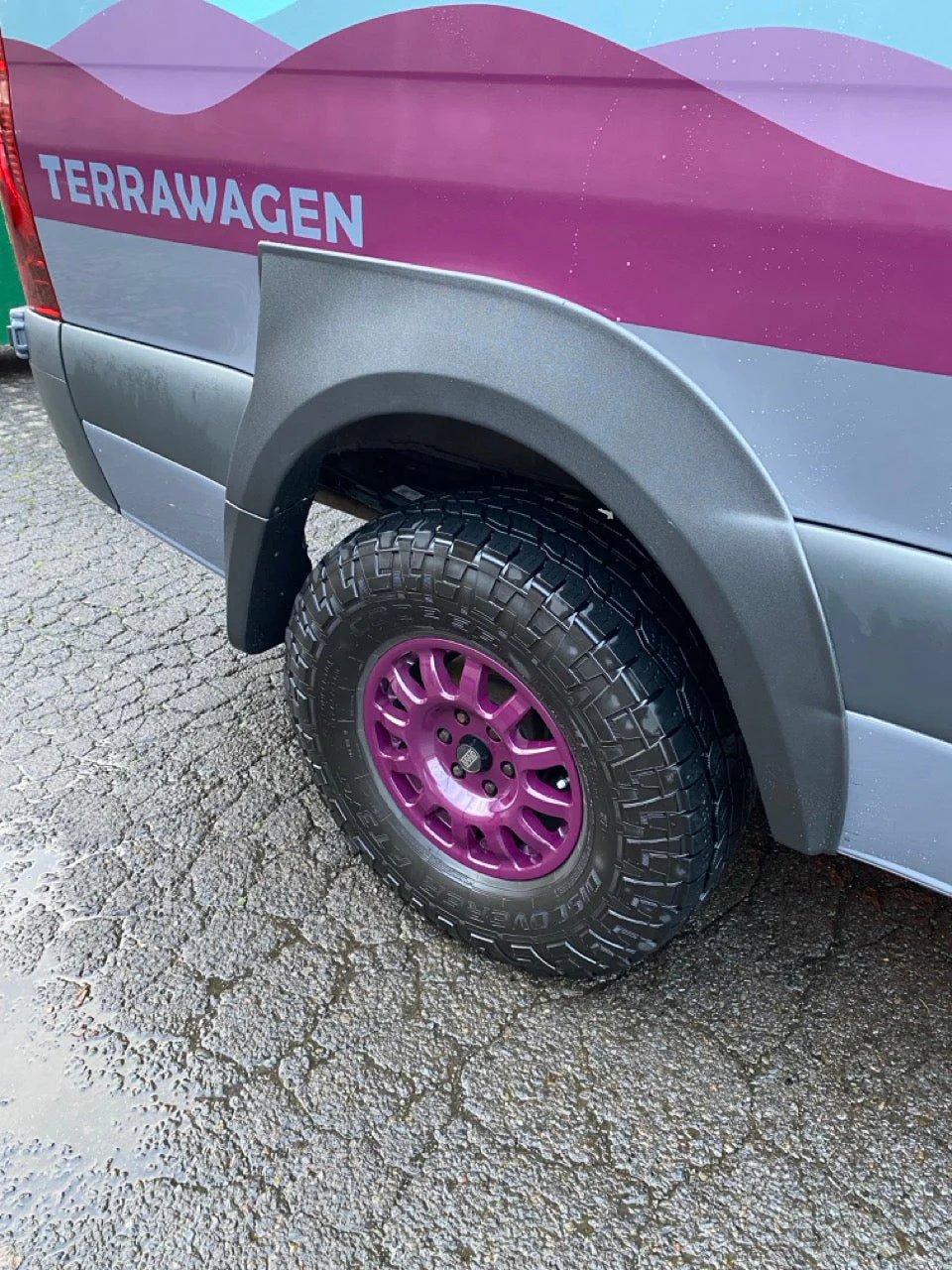 Terrawagen Desert Defender Fender Flares – Pointed Rear Design, Max Tire Clearance for Sprinter 2019–2024 - Image 9