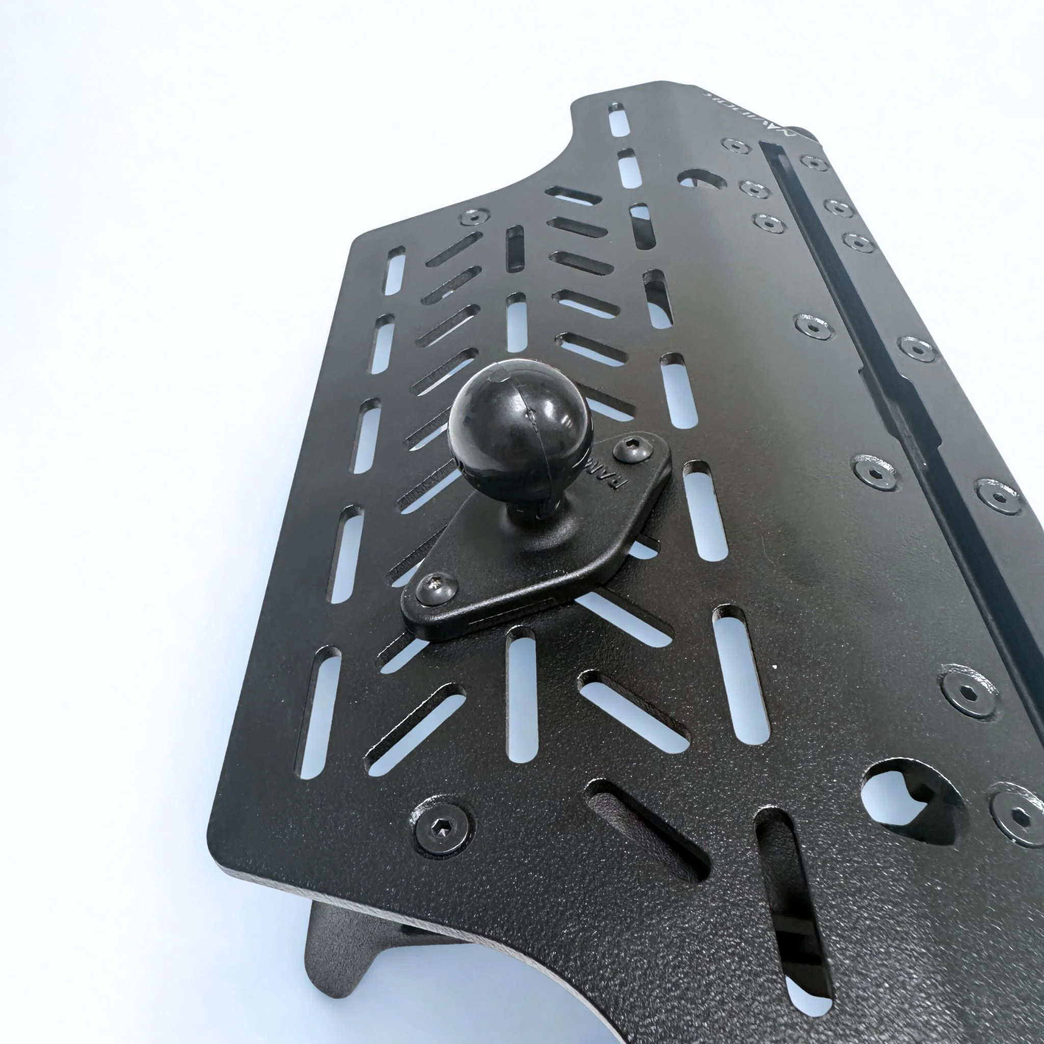 TERRA X Ford Transit Dash Mount – Navidok No-Drill Dash Mount for 12" Screen Vans - with Dual RAM Balls, T-Slot Track - Image 8