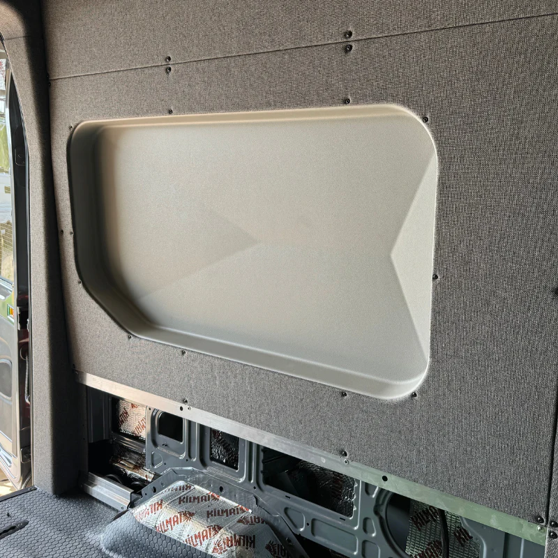 GoCode 2015+ Ford Transit 148"/148" EXT Innie Sleeper - Driver Side - Image 2