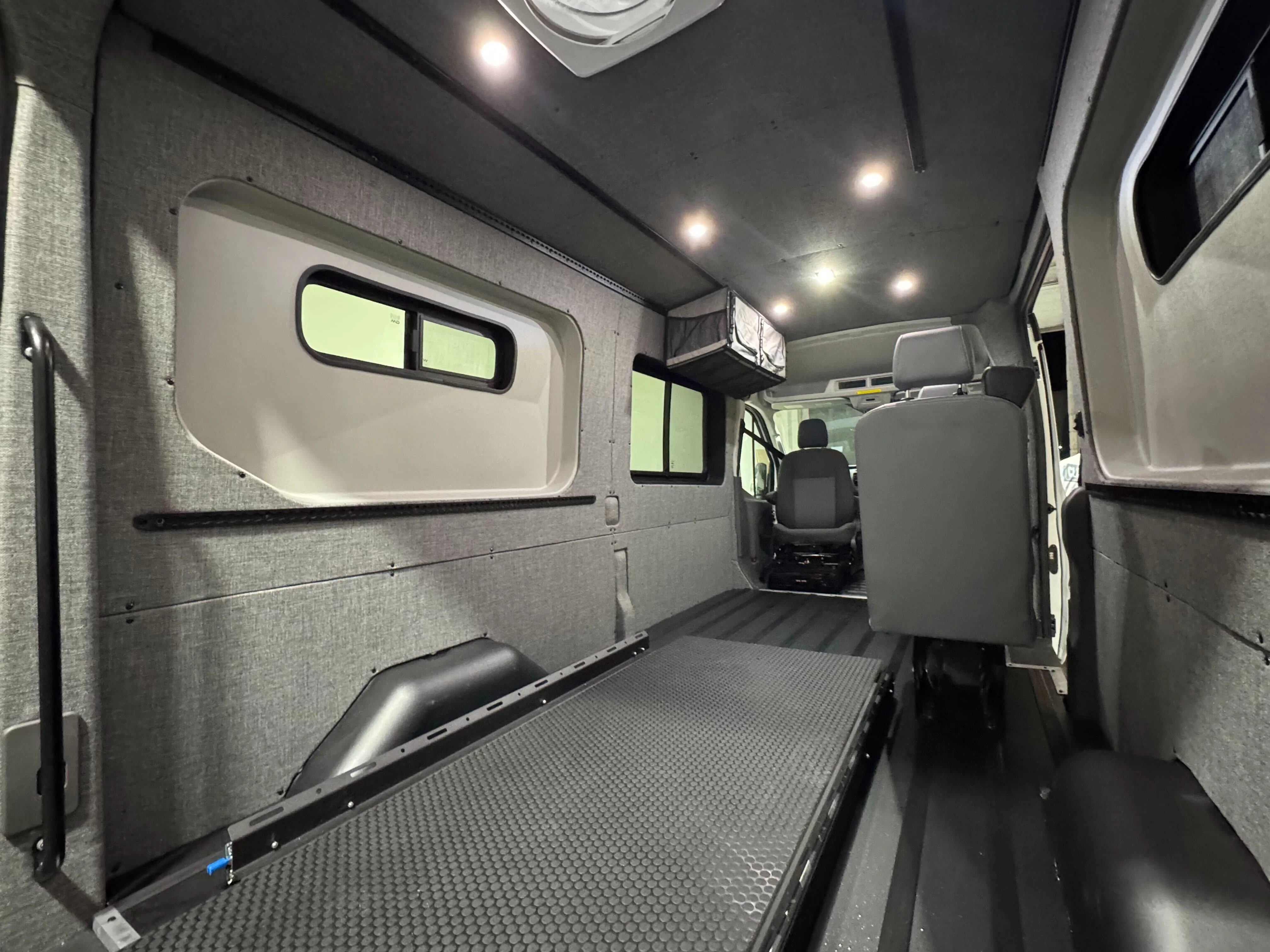 GoCode 2015+ Ford Transit 148"/148" EXT Innie Sleeper - Driver Side - Image 8