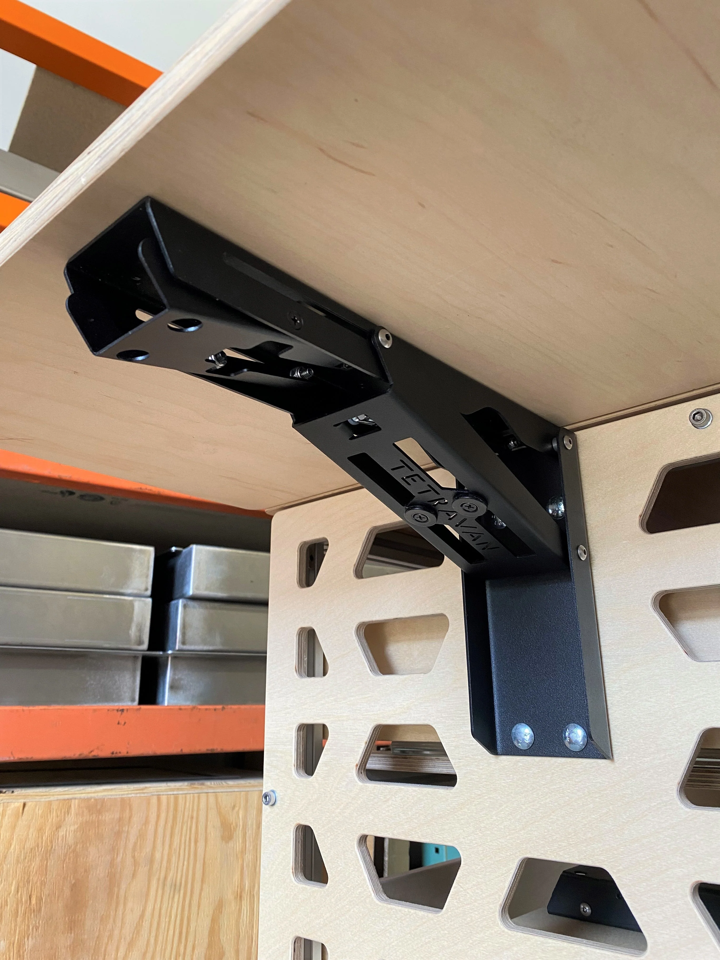 Tetravan Heavy Duty Folding MOAB Bracket