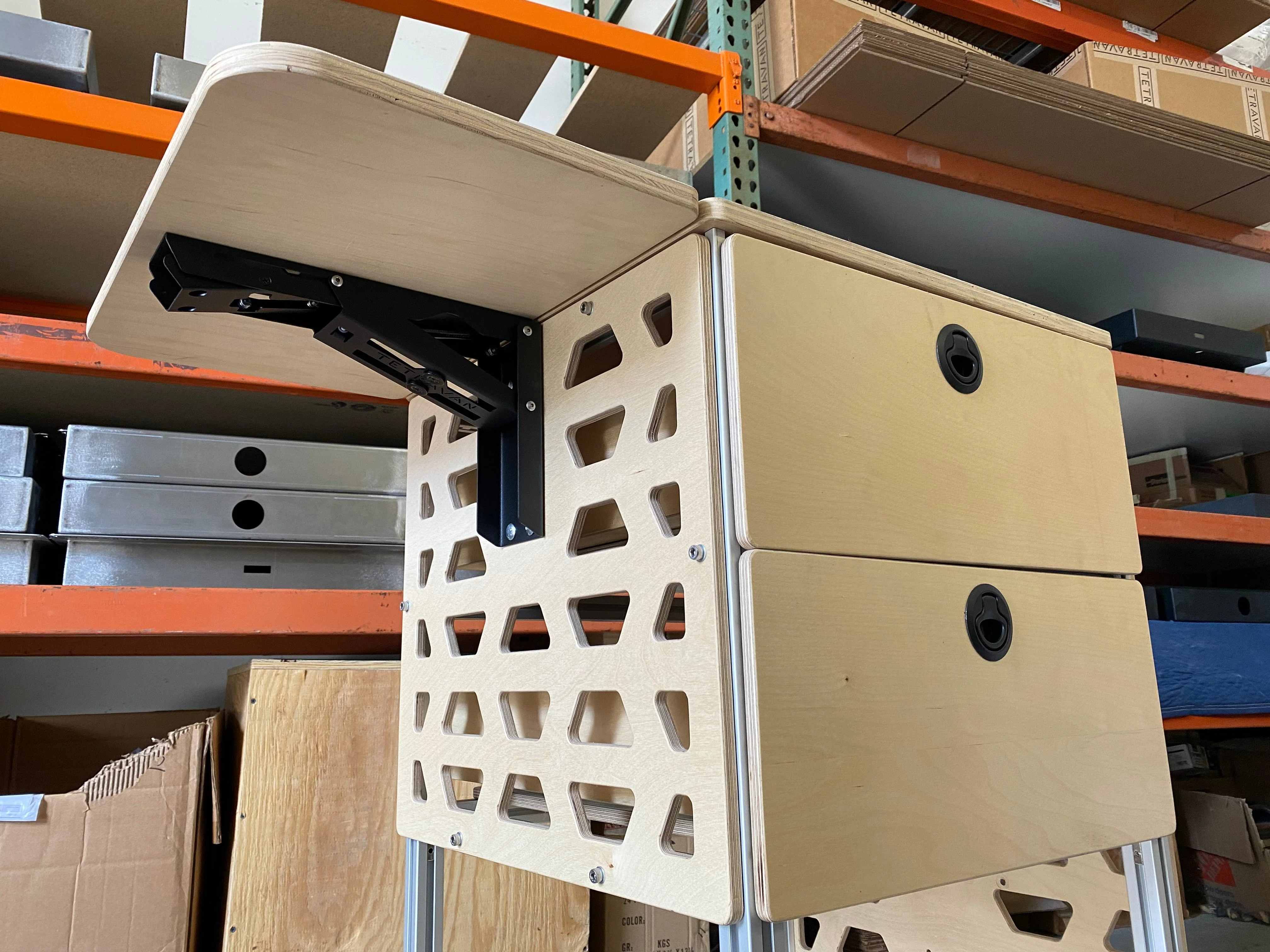 Tetravan Heavy Duty Folding MOAB Bracket - Image 2