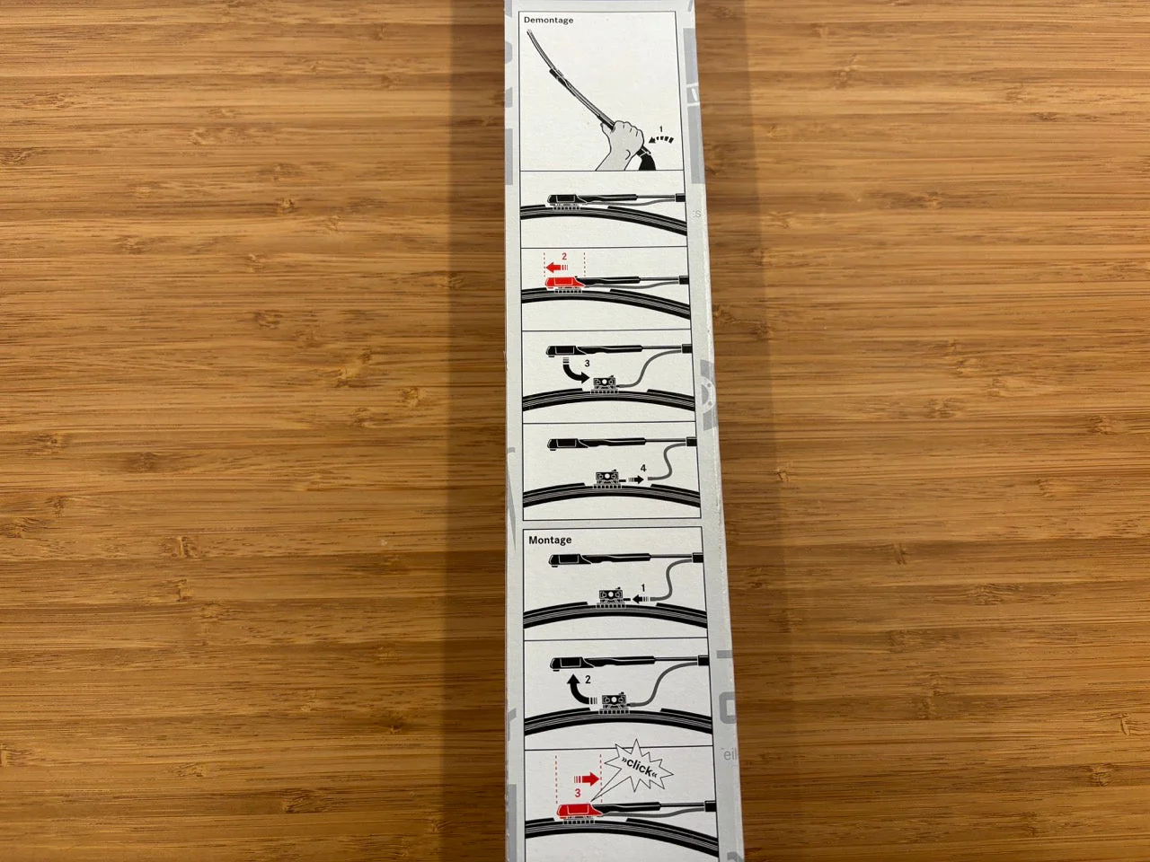Terrawagen LHD Fluid-Integrated Wiper Blade Pair Sprinter 907 - Image 4