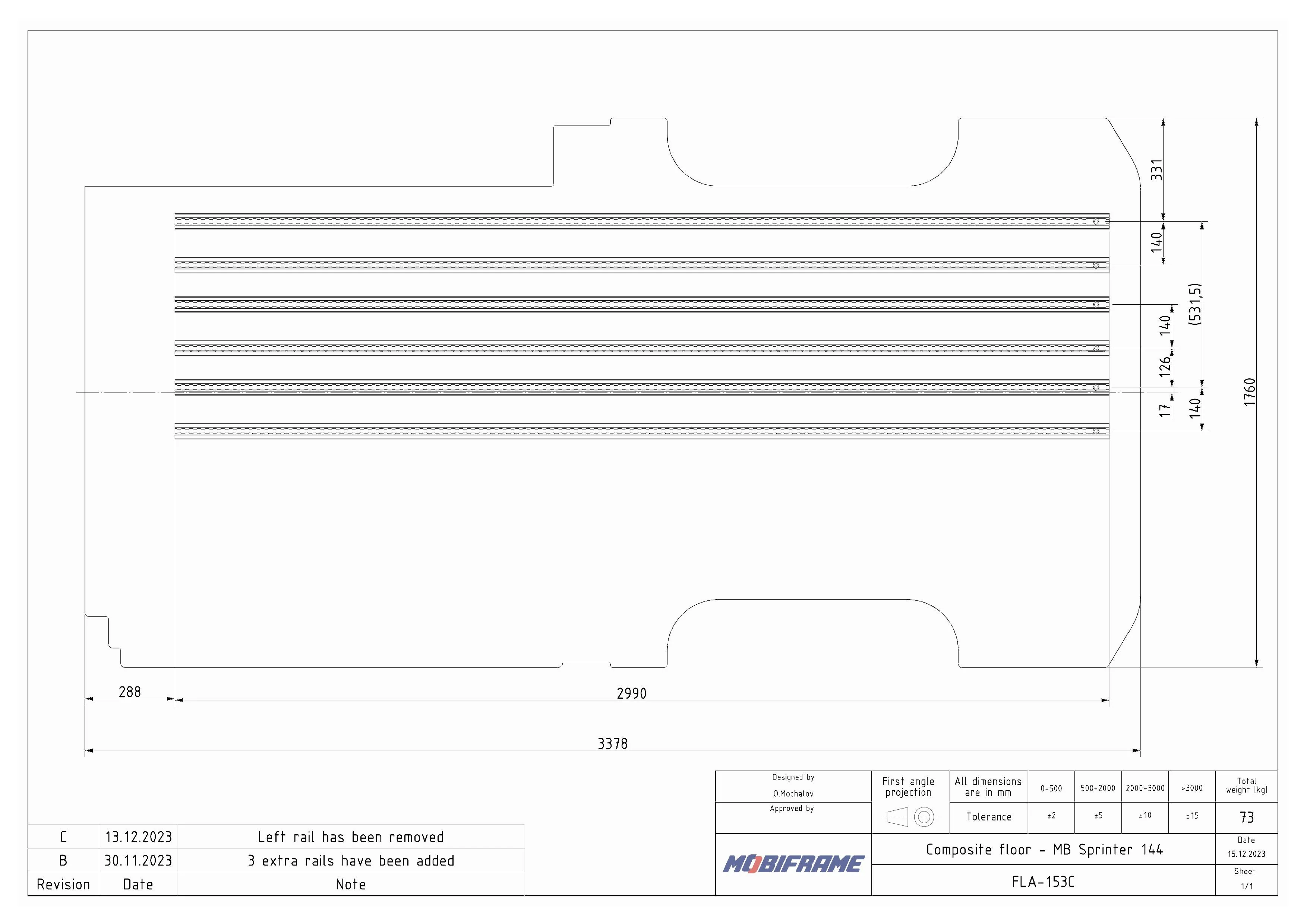MobiFrame 2007+ Mercedes Sprinter Floor System - Image 11
