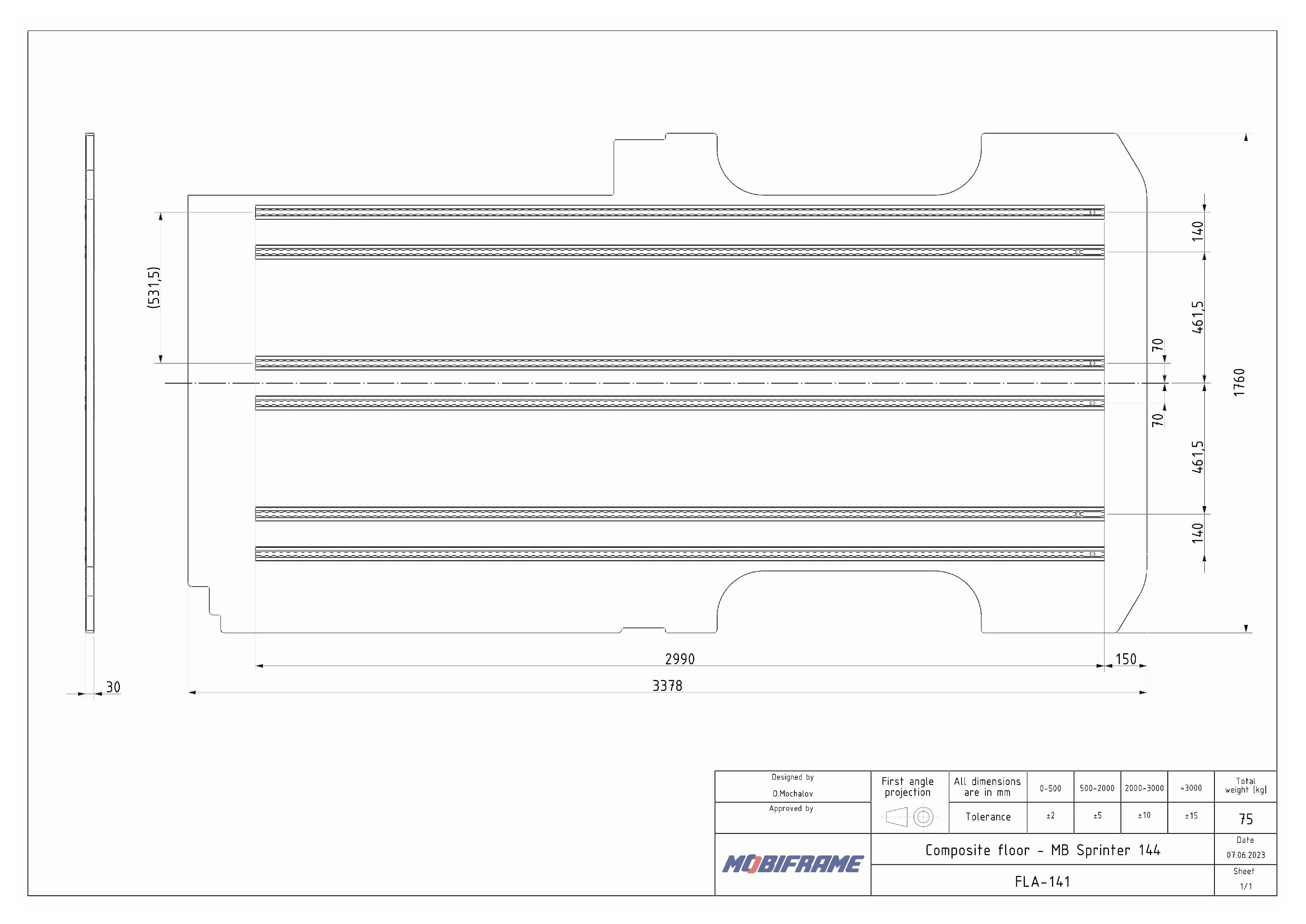 MobiFrame 2007+ Mercedes Sprinter Floor System - Image 12