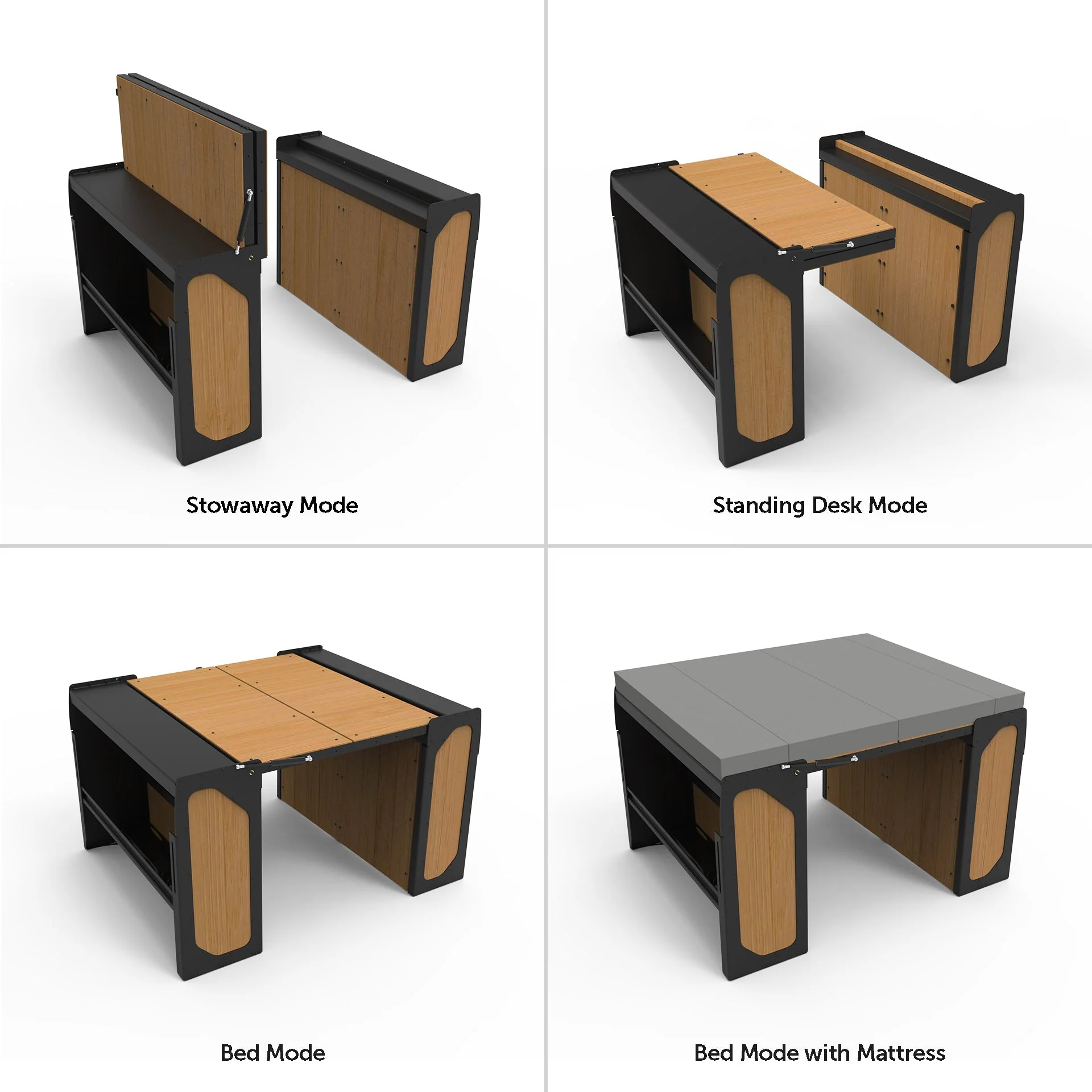 Rover Vans Garage System - Ultimate 3-in-1 Bed/Desk/Storage - Image 4