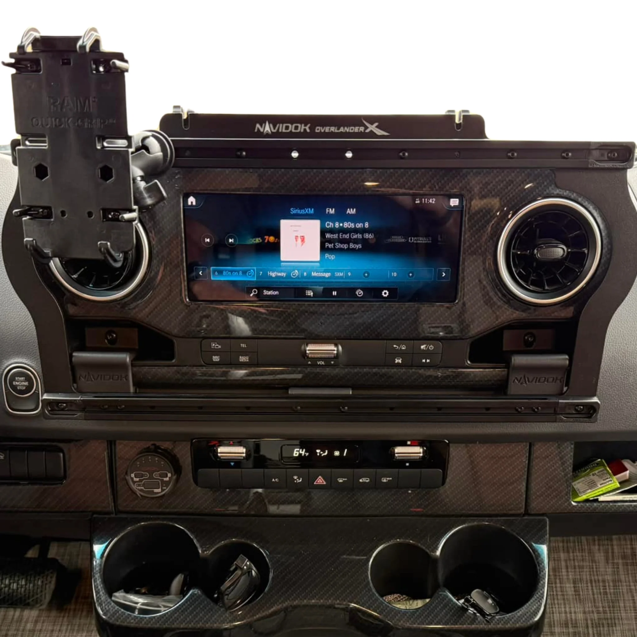 TERRA X No Drill - Dash Mount for Mercedes Sprinter – NAVIDOK Overlander X - Image 3