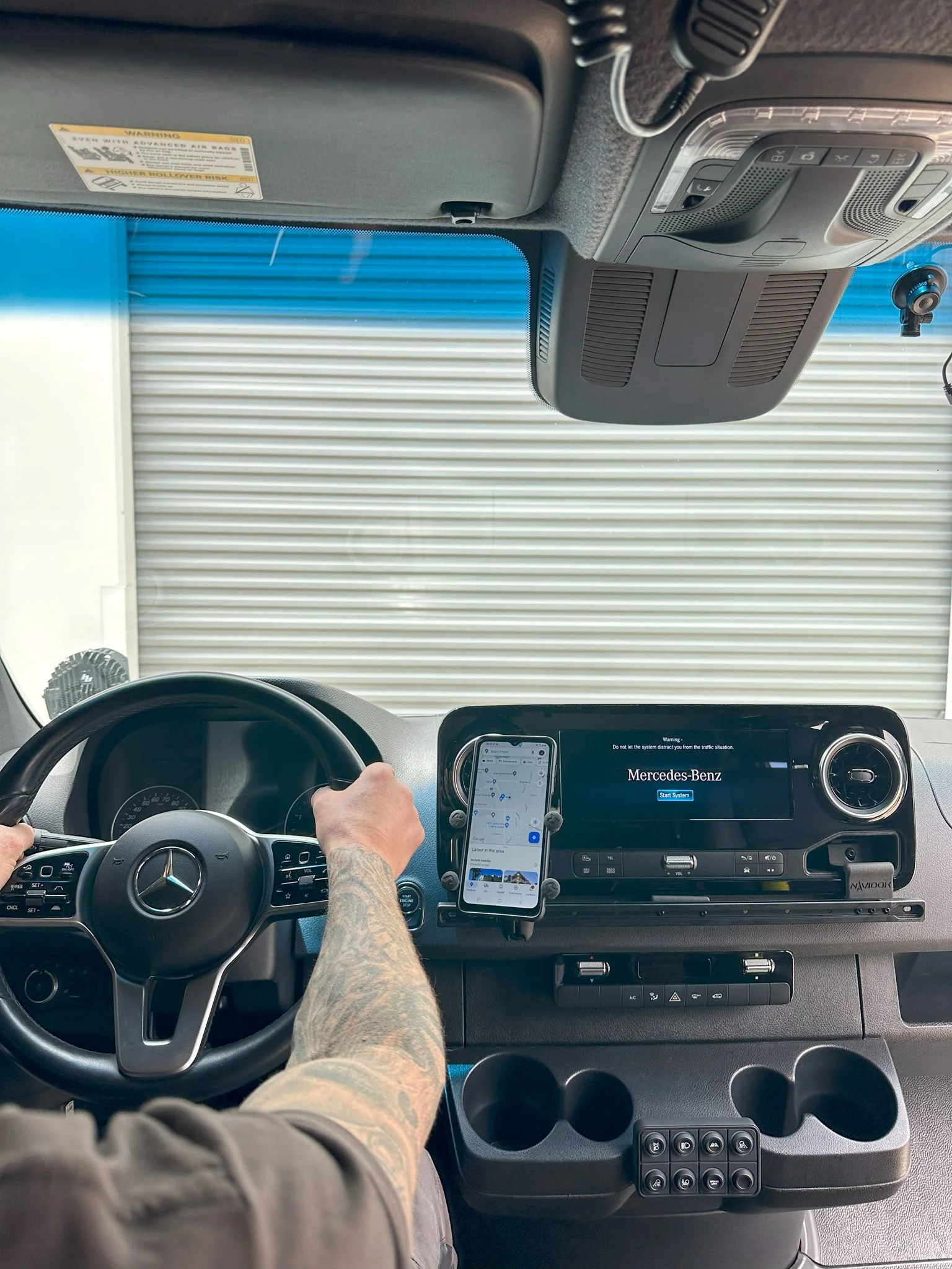 TERRA X No-Drill - Mercedes Sprinter Phone & GPS Dash Mount – NAVIDOK Overlander by TERRAX - Image 6