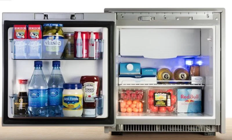 Norcold 2.7 Cubic Foot DC Refrigerator/Freezer (DC751SS) - Stainless Steel - Image 2