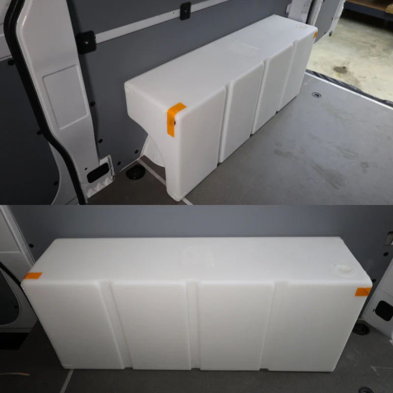 Northwest Conversions 33 Gallon 1997+ Sprinter Wheel Well Water Tank - Right (SP-R-33) - Image 2