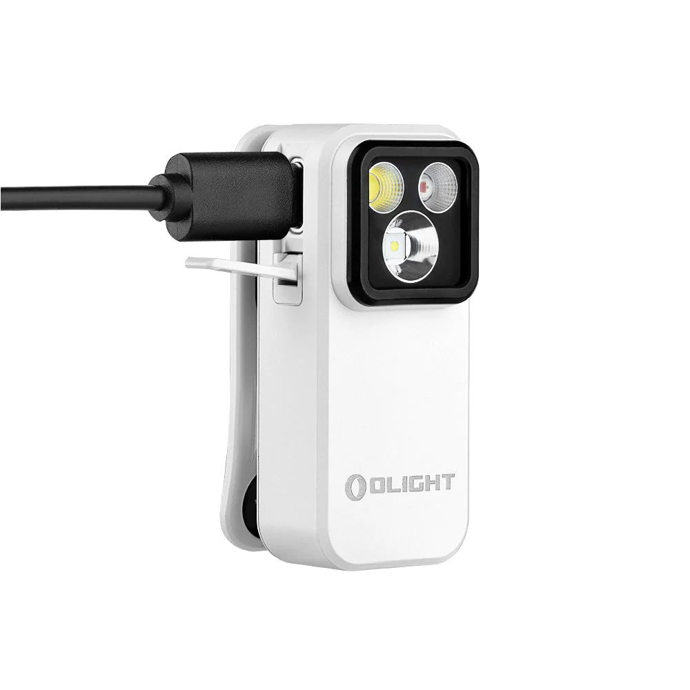 TERRA X Olight Oclip Pro Van Light with Navilight Mount – Red & White Cockpit Light for Campers & RVs - Image 8