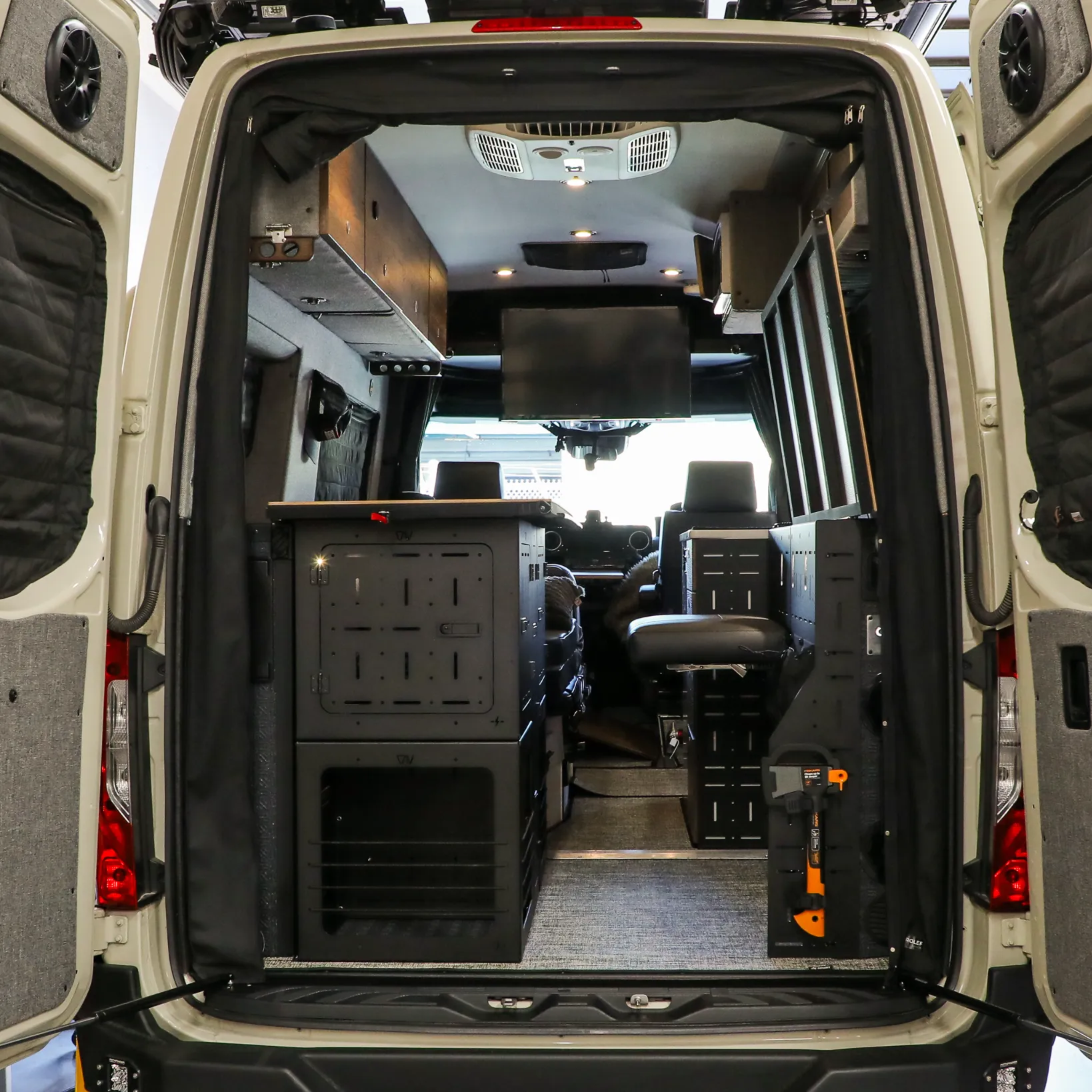 Canyon Adventure Vans Passenger Gear Wall Pro for Storyteller Overland - Image 4