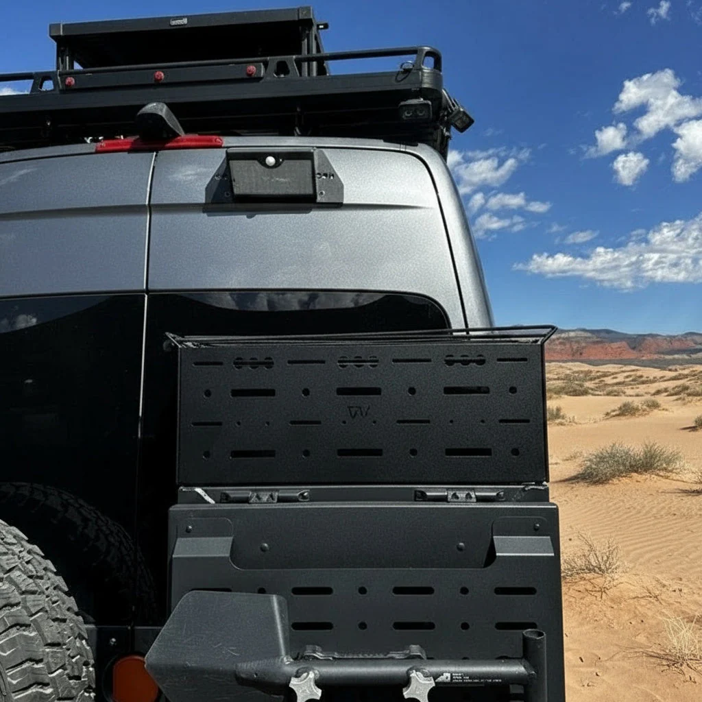 Canyon Adventure Vans Rear Door Box Gear Bin - Image 5