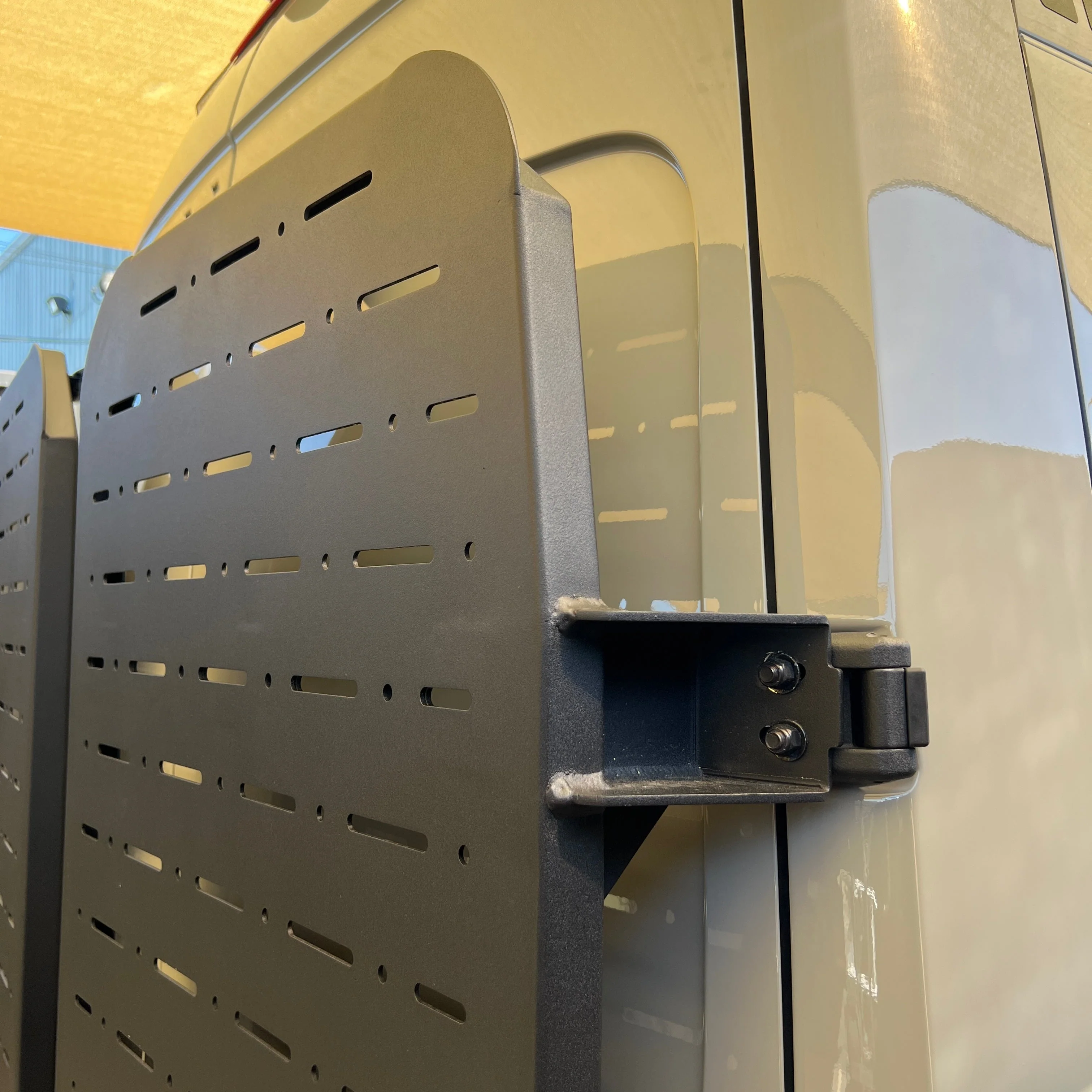 RB Components 2019+ Mercedes Sprinter Rear Door Gear Storage Rack - Image 14