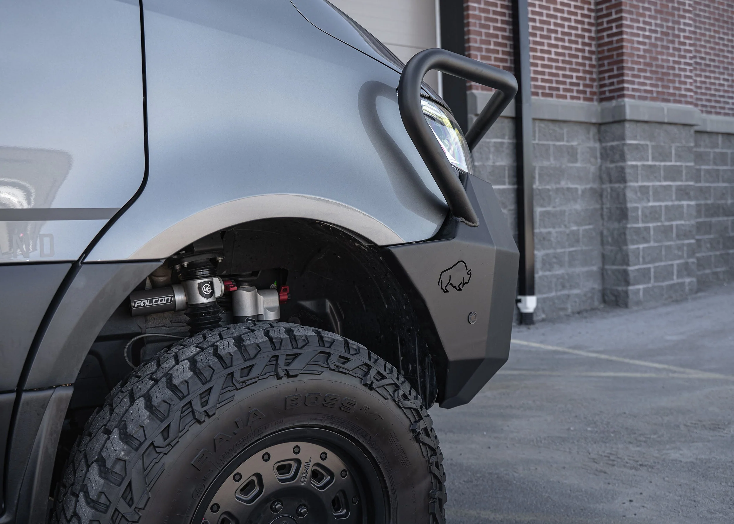 ROAMBUILT Mercedes Sprinter Full Guard Front Bumper (2019-2024) - Image 11
