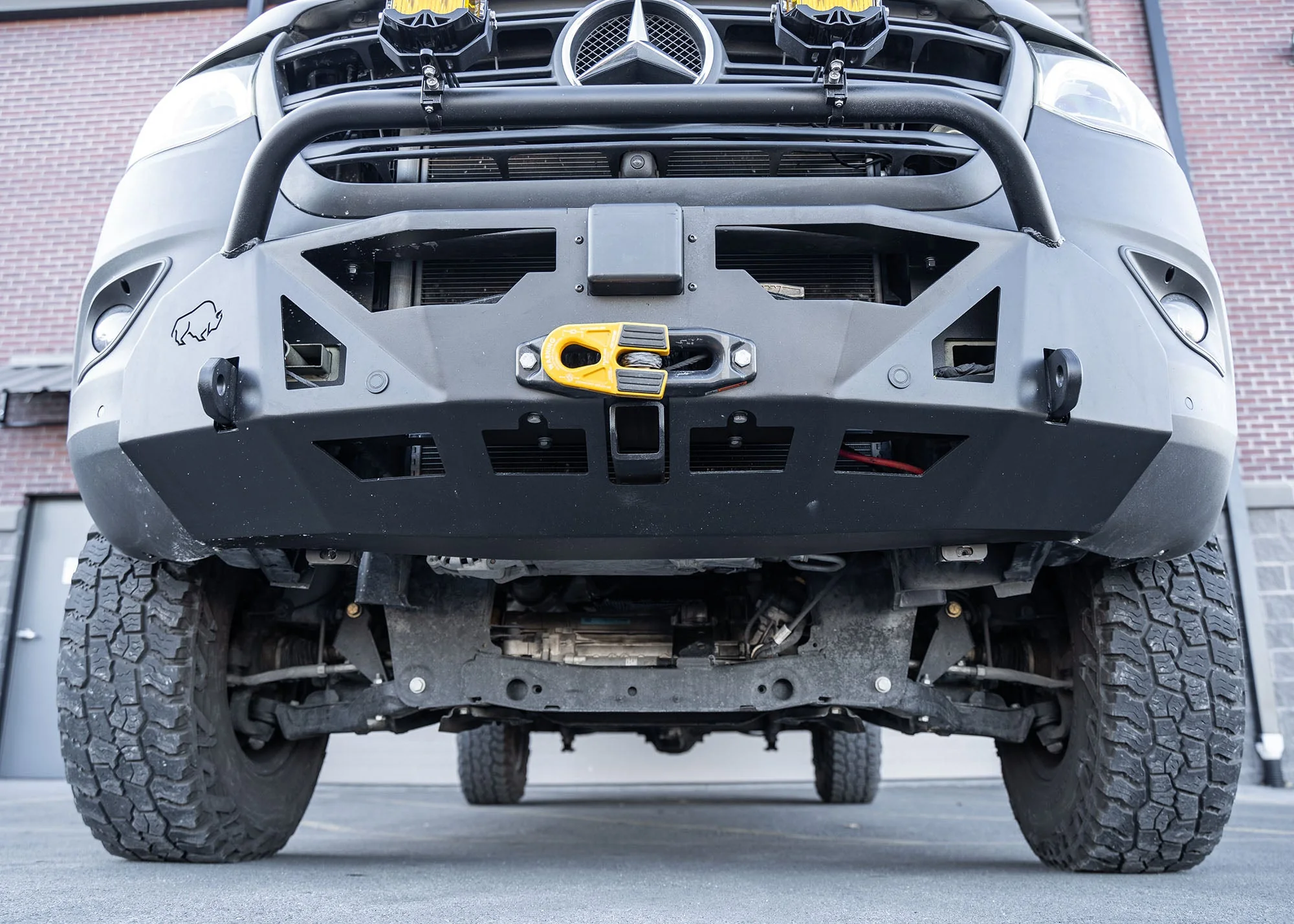ROAMBUILT 2019+ Mercedes Sprinter Low-Pro Front Bumper - Image 3