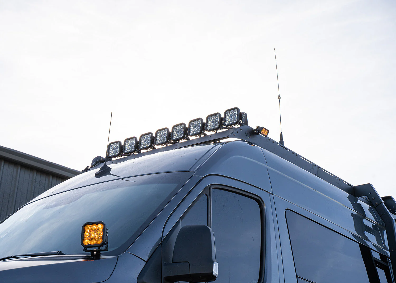 ROAMBUILT 2007+ Mercedes Sprinter Flatpack Roof Rack 144", 170"/170" EXT - Image 2