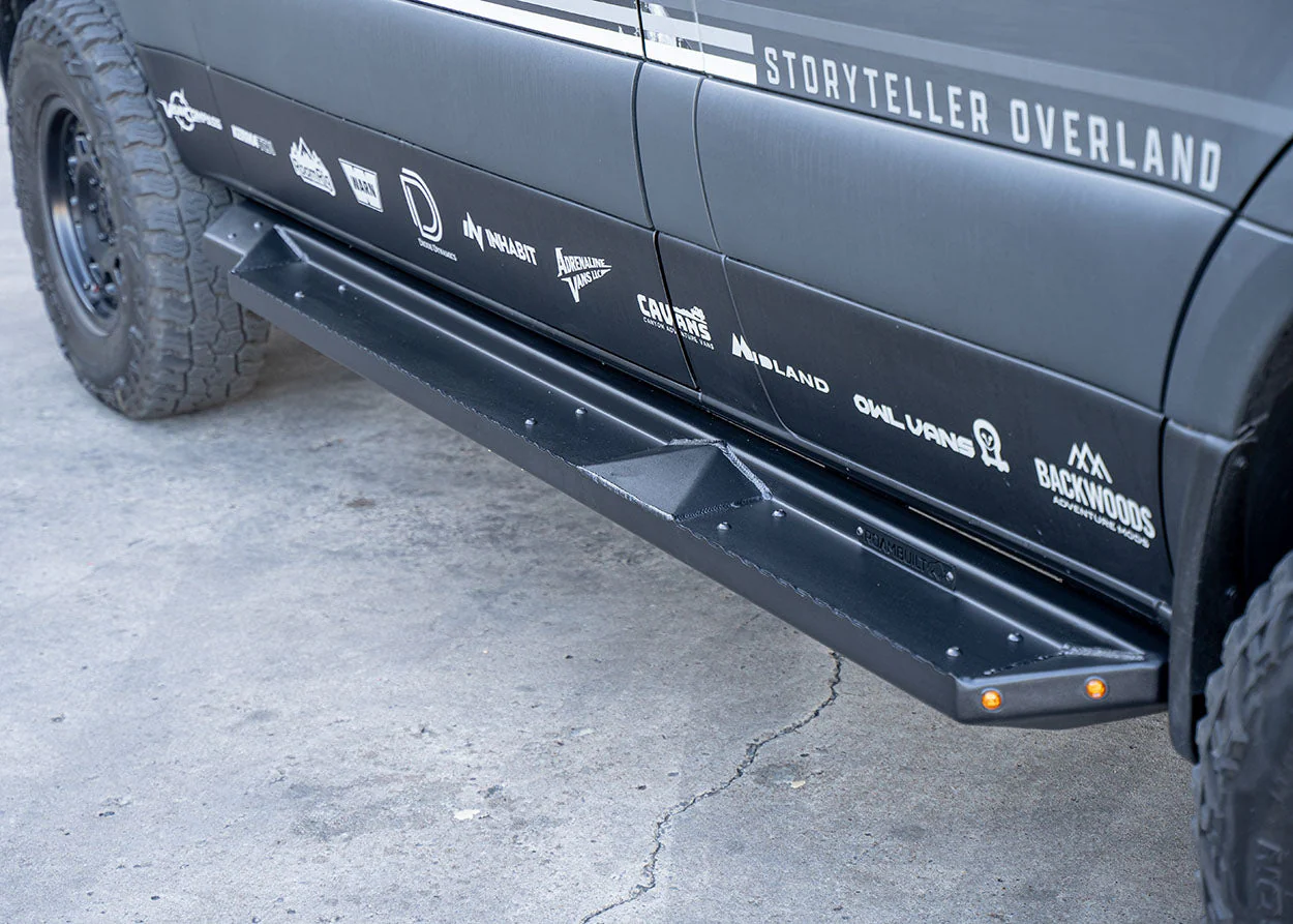 ROAMBUILT Sprinter/Transit Side Steps - Long/Flat Version (Passenger Side) - Image 3