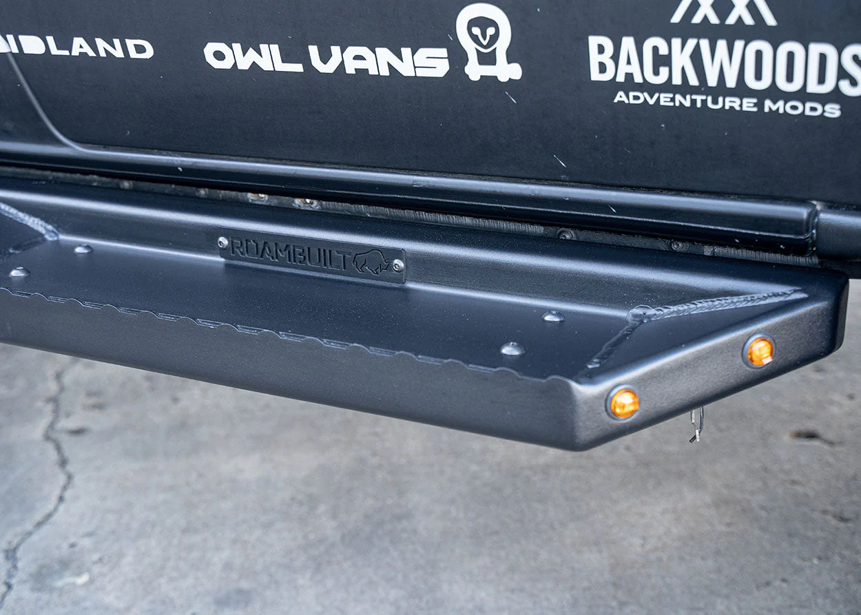 ROAMBUILT Sprinter/Transit Side Steps - Long/Flat Version (Passenger Side) - Image 4