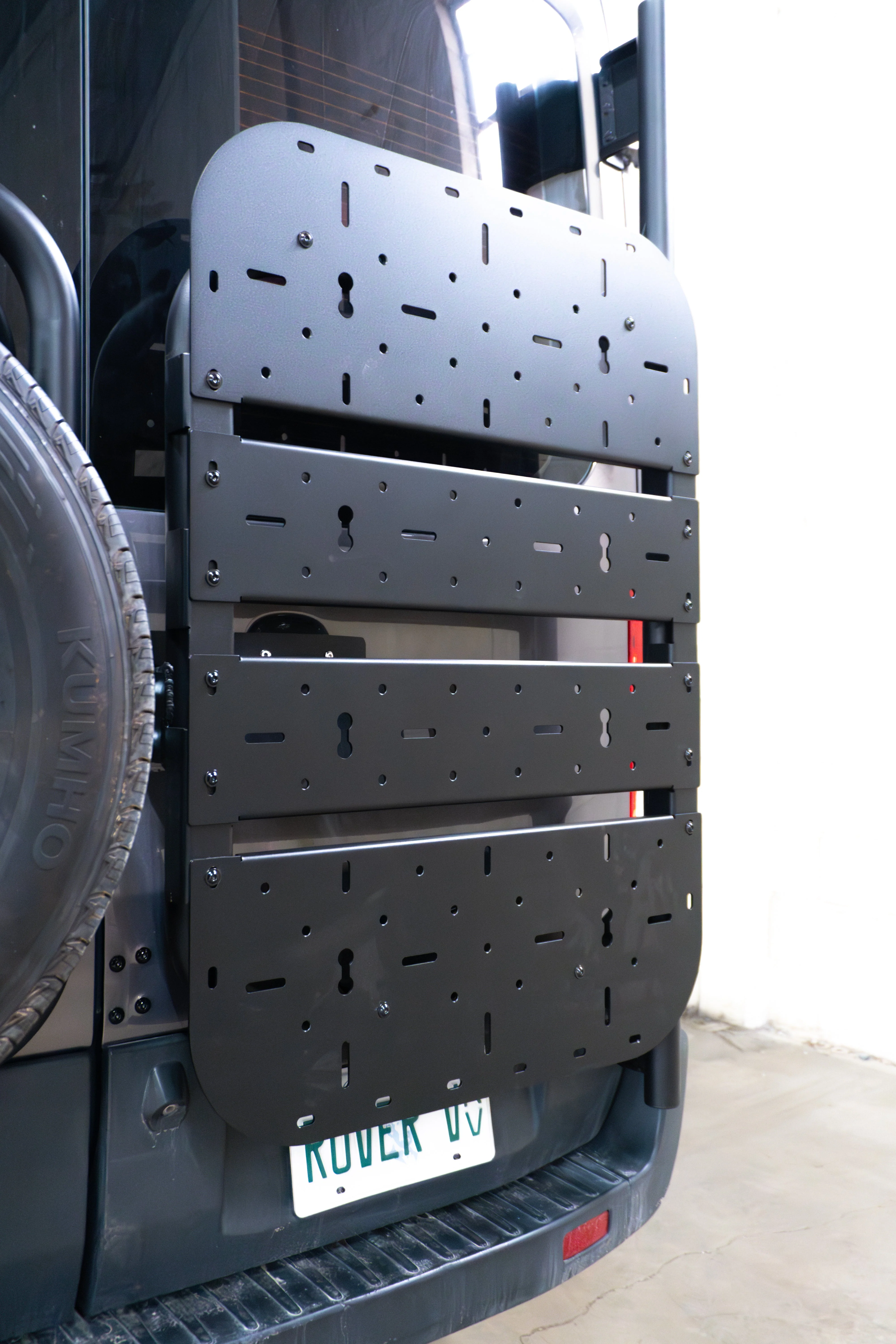Rover Vans 2015+ Ford Transit Passenger Side Accessory Rack - Image 4