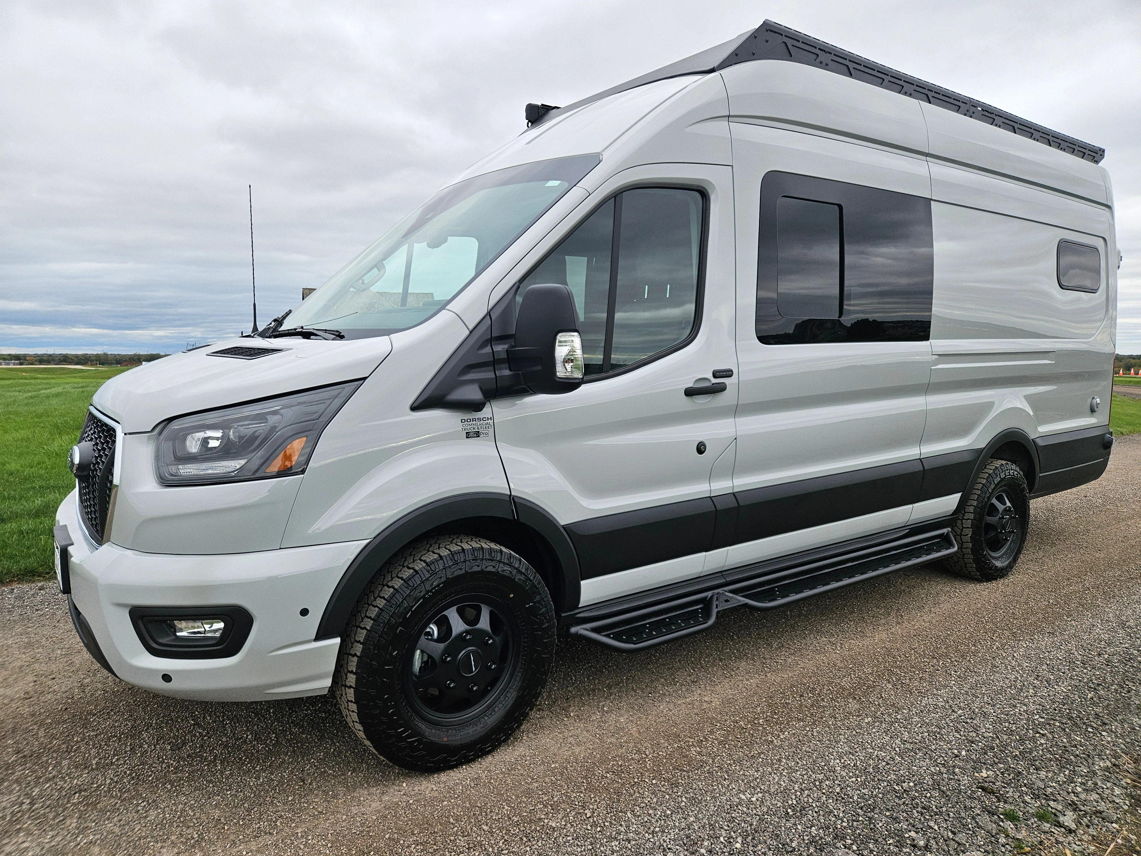 Rover Vans 2015+ Ford Transit 148" Side Steps - Image 6