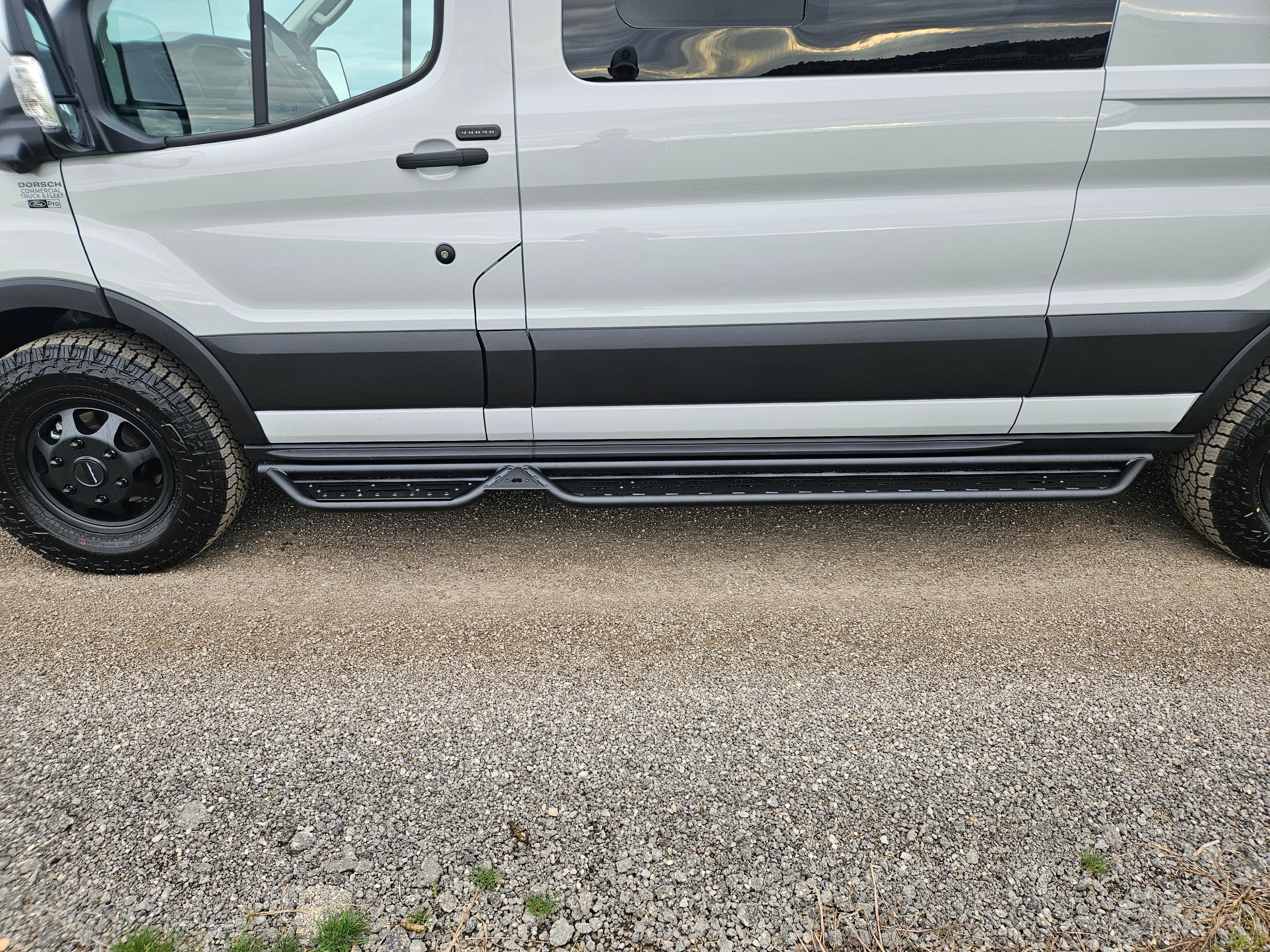 Rover Vans 2015+ Ford Transit 148" Side Steps - Image 8