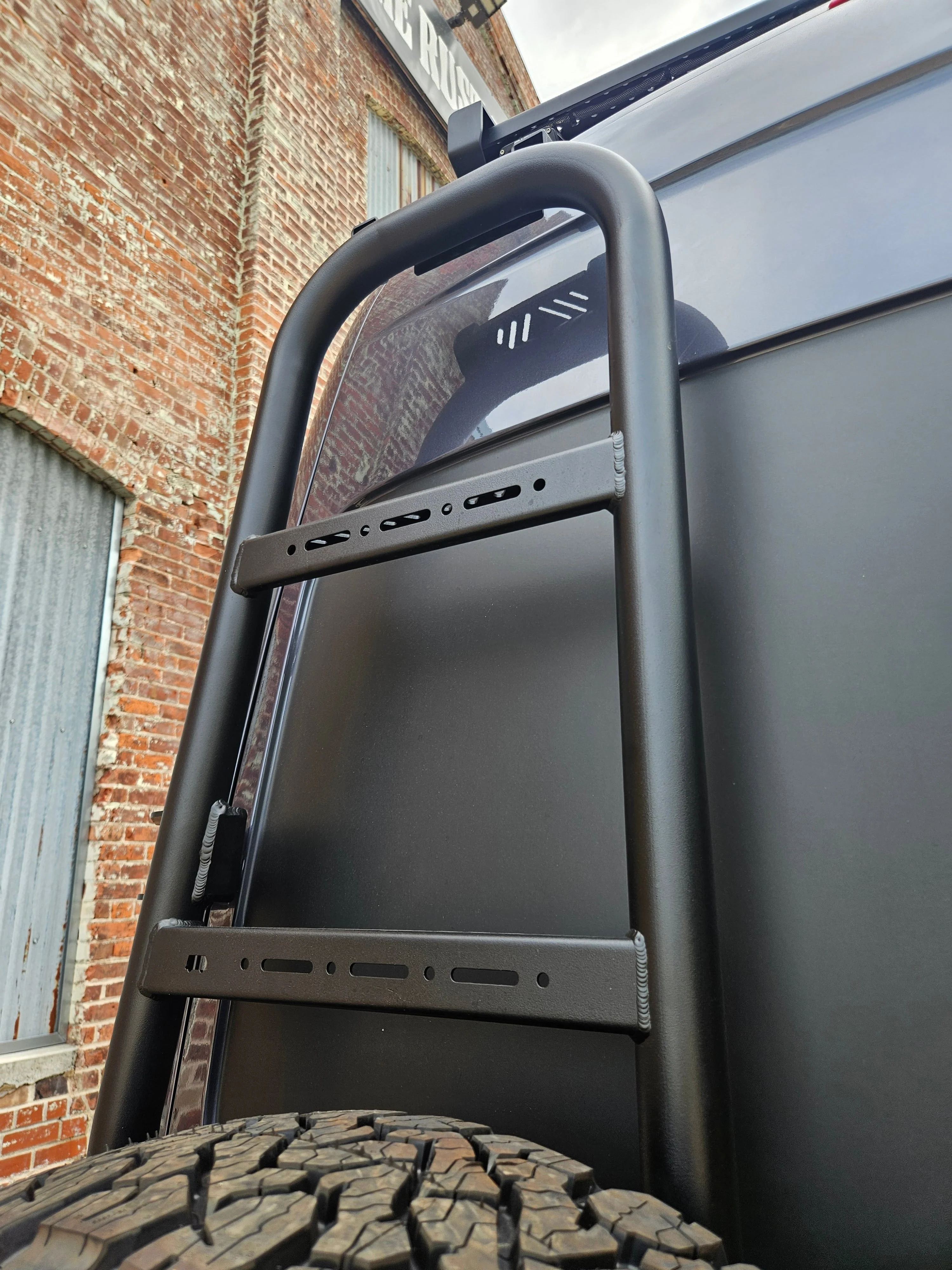 Rover Vans 2019+ Mercedes Sprinter Tire/ Ladder Carrier Combo - Image 17