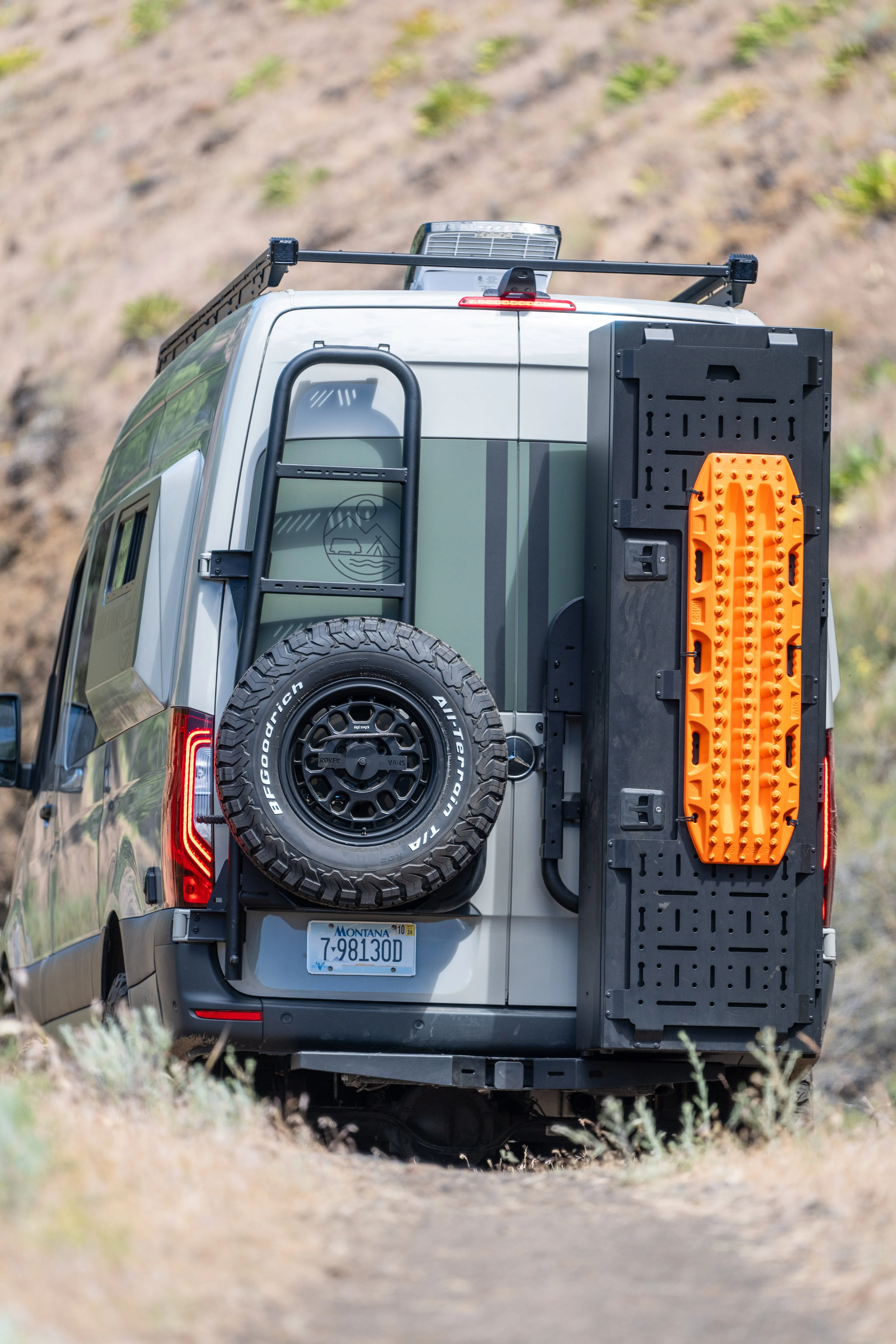 Rover Vans 2019+ Mercedes Sprinter Tire/ Ladder Carrier Combo - Image 3
