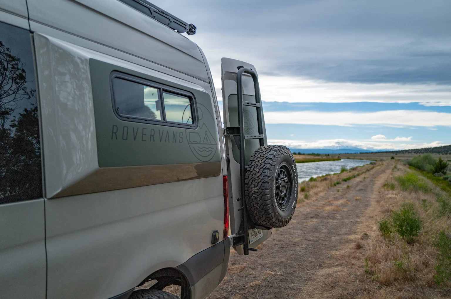 Rover Vans 2019+ Mercedes Sprinter Tire/ Ladder Carrier Combo - Image 5