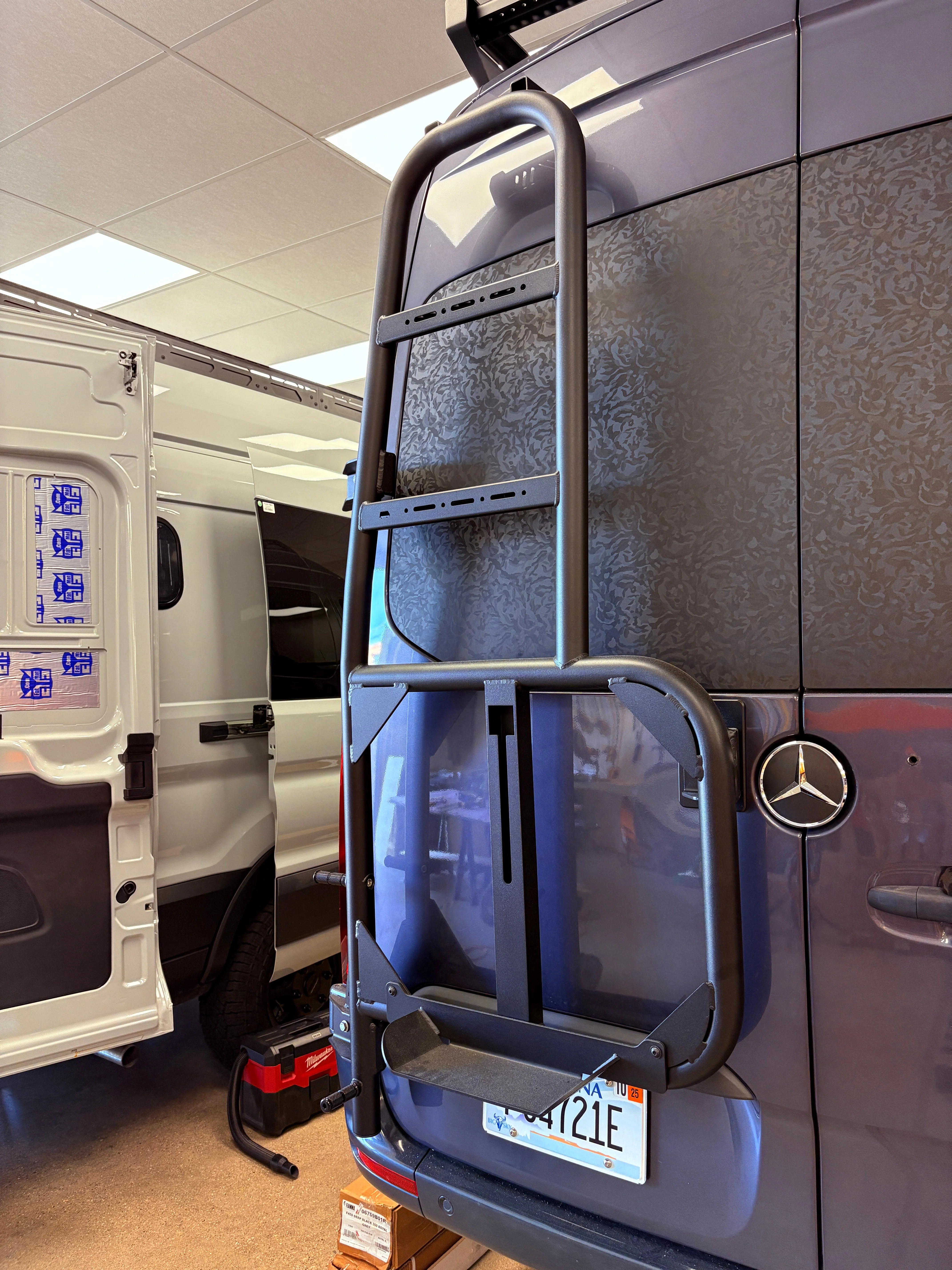 Rover Vans 2019+ Mercedes Sprinter Tire/ Ladder Carrier Combo - Image 9