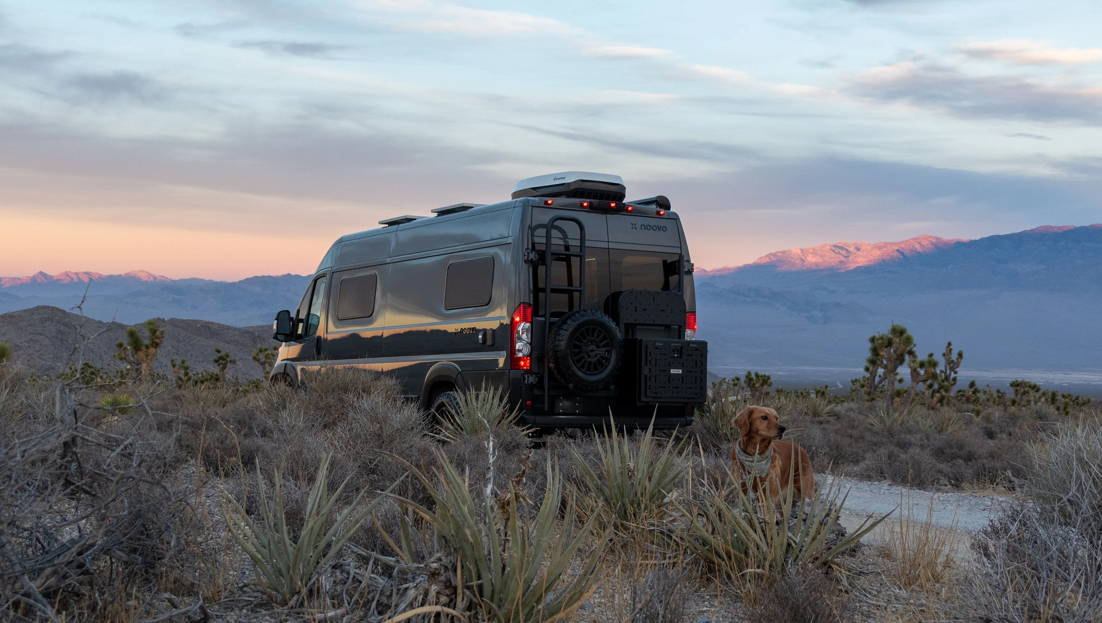 Rover Vans 2014+ RAM ProMaster Tire/ Ladder Carrier Combo - Image 5
