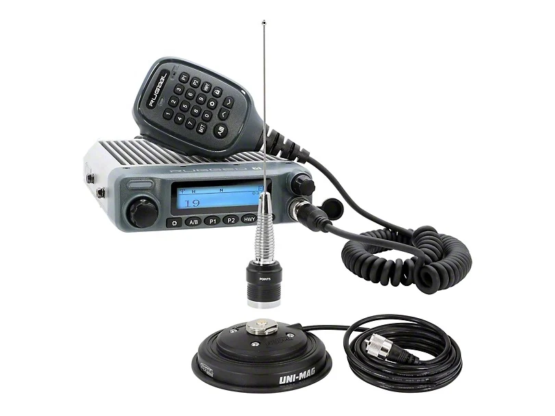 Rugged Radios Radio Kit - Rugged G1 ADVENTURE SERIES Waterproof GMRS Mobile Radio with Antenna