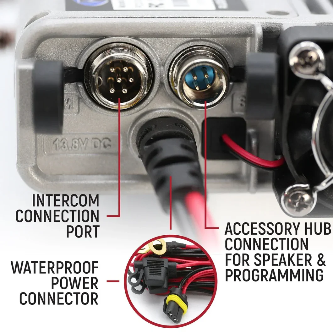 Rugged Radios Radio Kit - Rugged G1 ADVENTURE SERIES Waterproof GMRS Mobile Radio with Antenna - Image 10