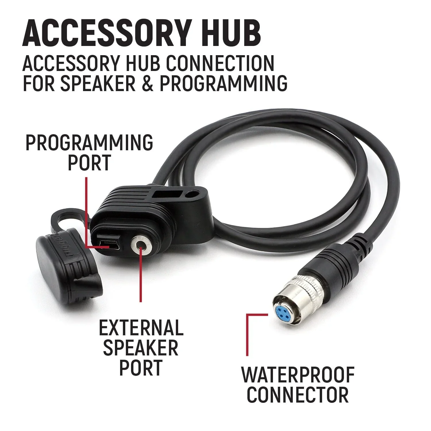 Rugged Radios Radio Kit - Rugged G1 ADVENTURE SERIES Waterproof GMRS Mobile Radio with Antenna - Image 8