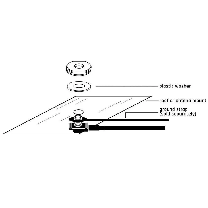 Rugged Radios UNI-MAG Universal NMO or Magnetic Antenna Mount - Image 3