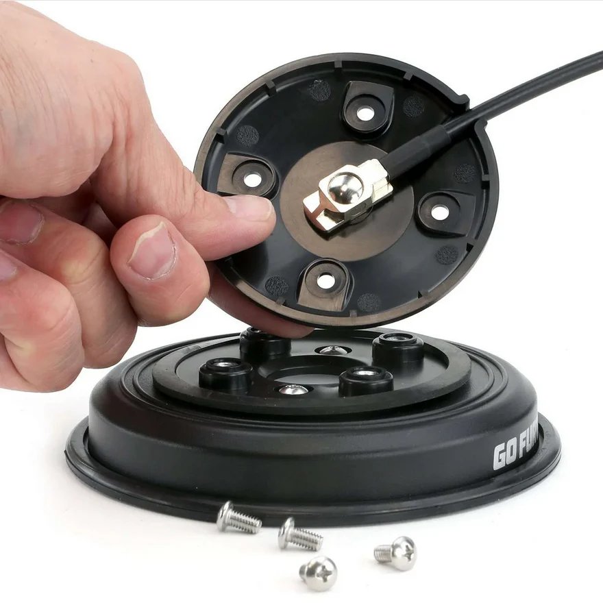 Rugged Radios UNI-MAG Universal NMO or Magnetic Antenna Mount - Image 5