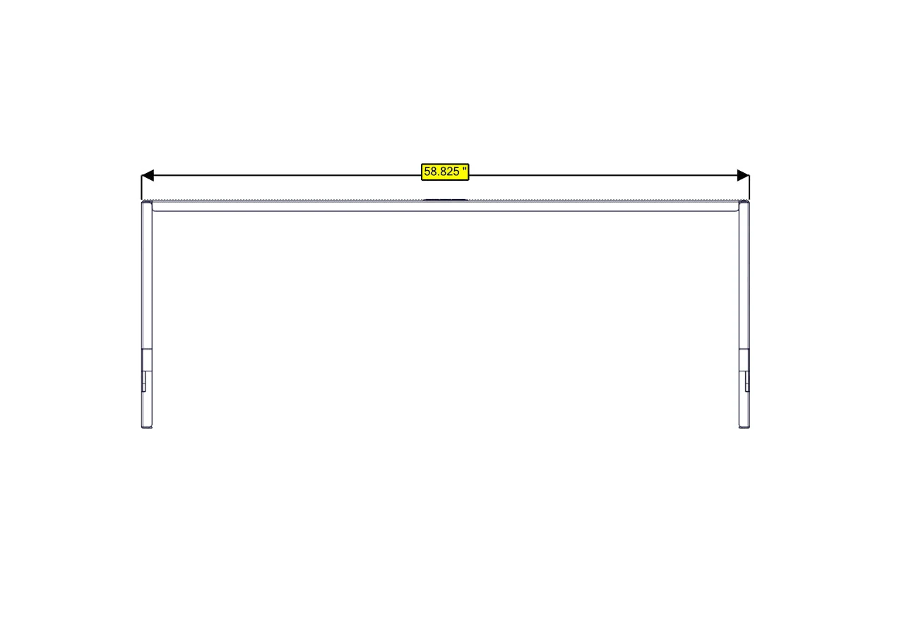 RB Components Sofa Storage Box, 58", Deep - Image 7