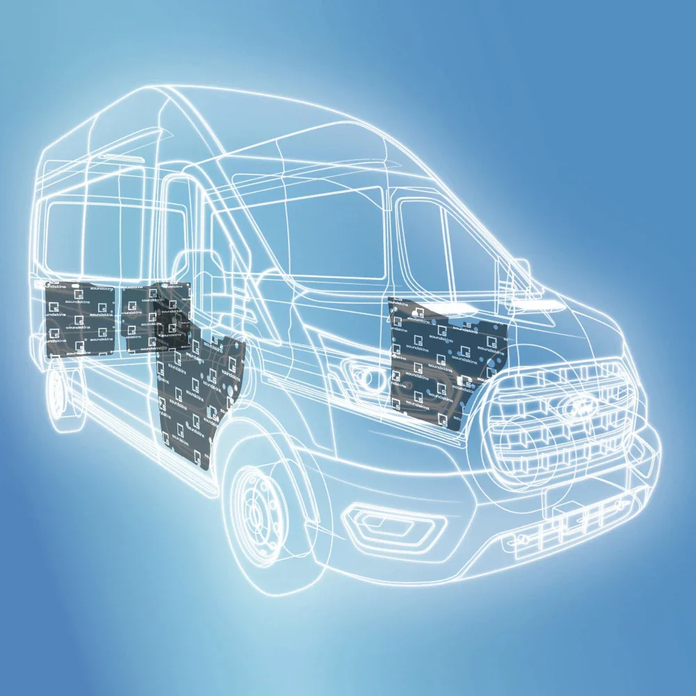 SoundSkins 2015+ Ford Transit Van 4-door Kit - Image 2