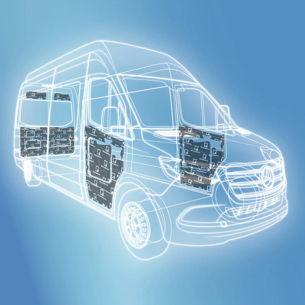 SoundSkins 2019+ Mercedes Benz Sprinter Van 4-door Kit - Image 2