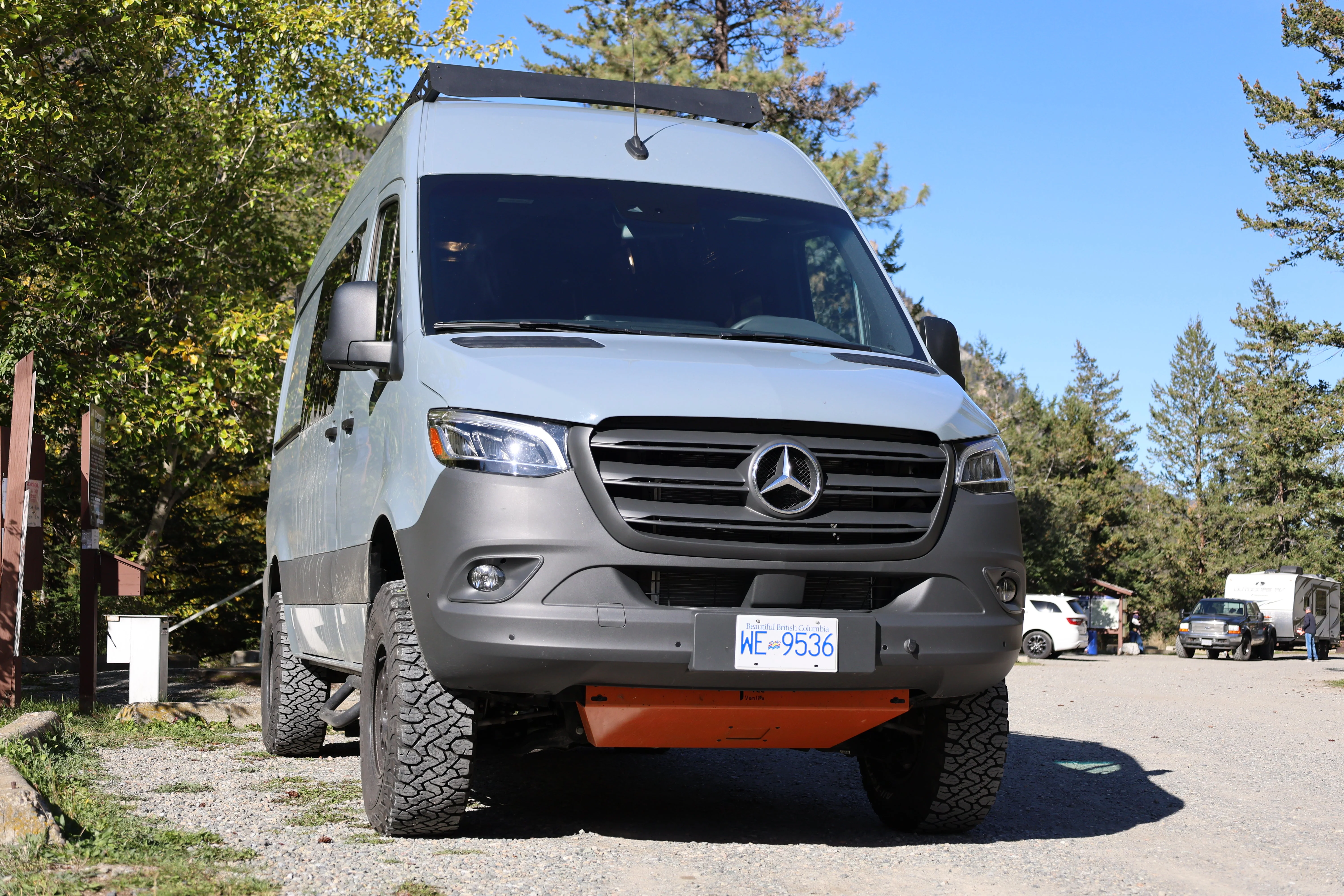 Tec Vanlife 2019+ Mercedes Sprinter Engine Skid Plate - Image 4