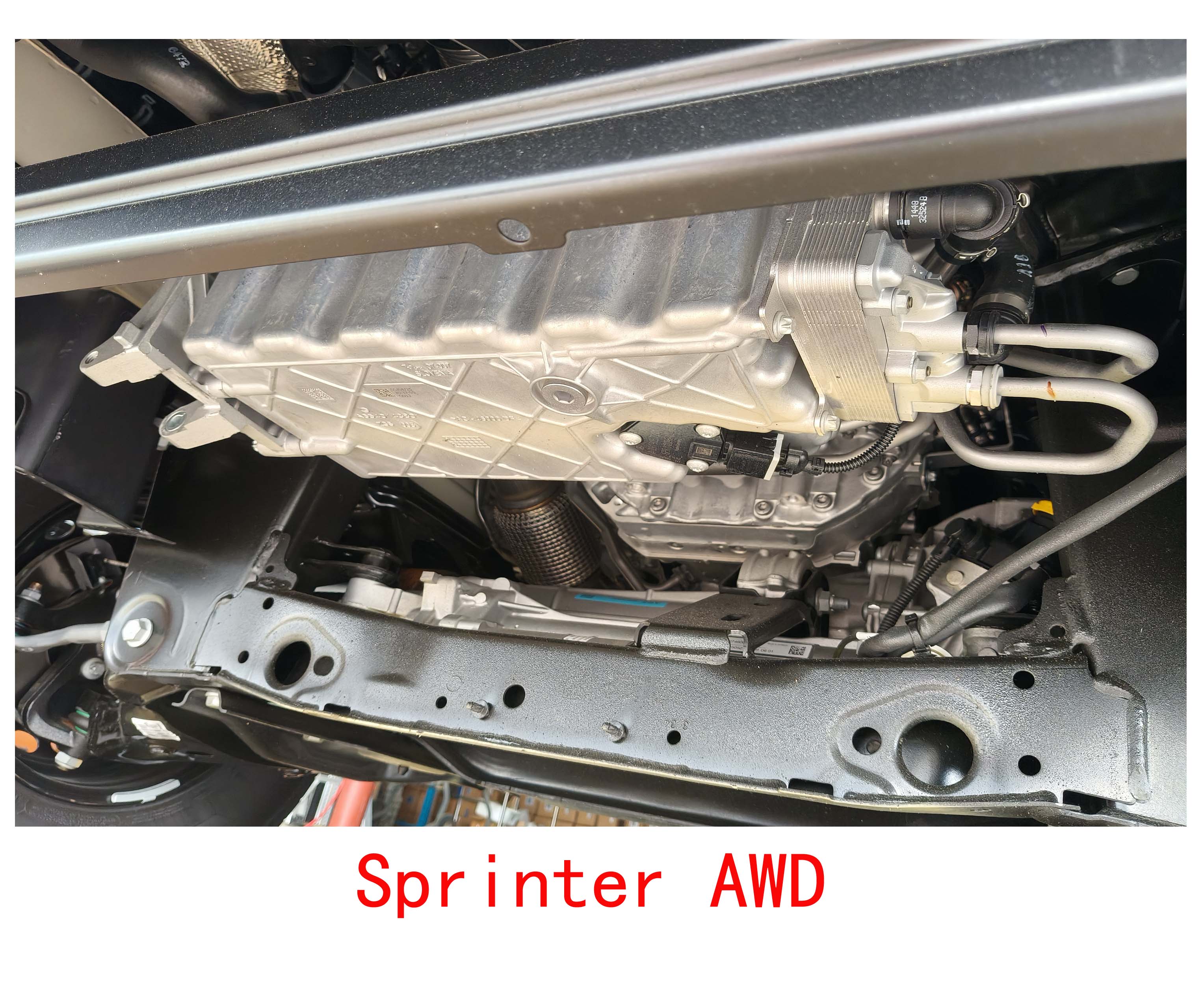 Tec Vanlife 2019+ Mercedes Sprinter Engine Skid Plate - Image 6
