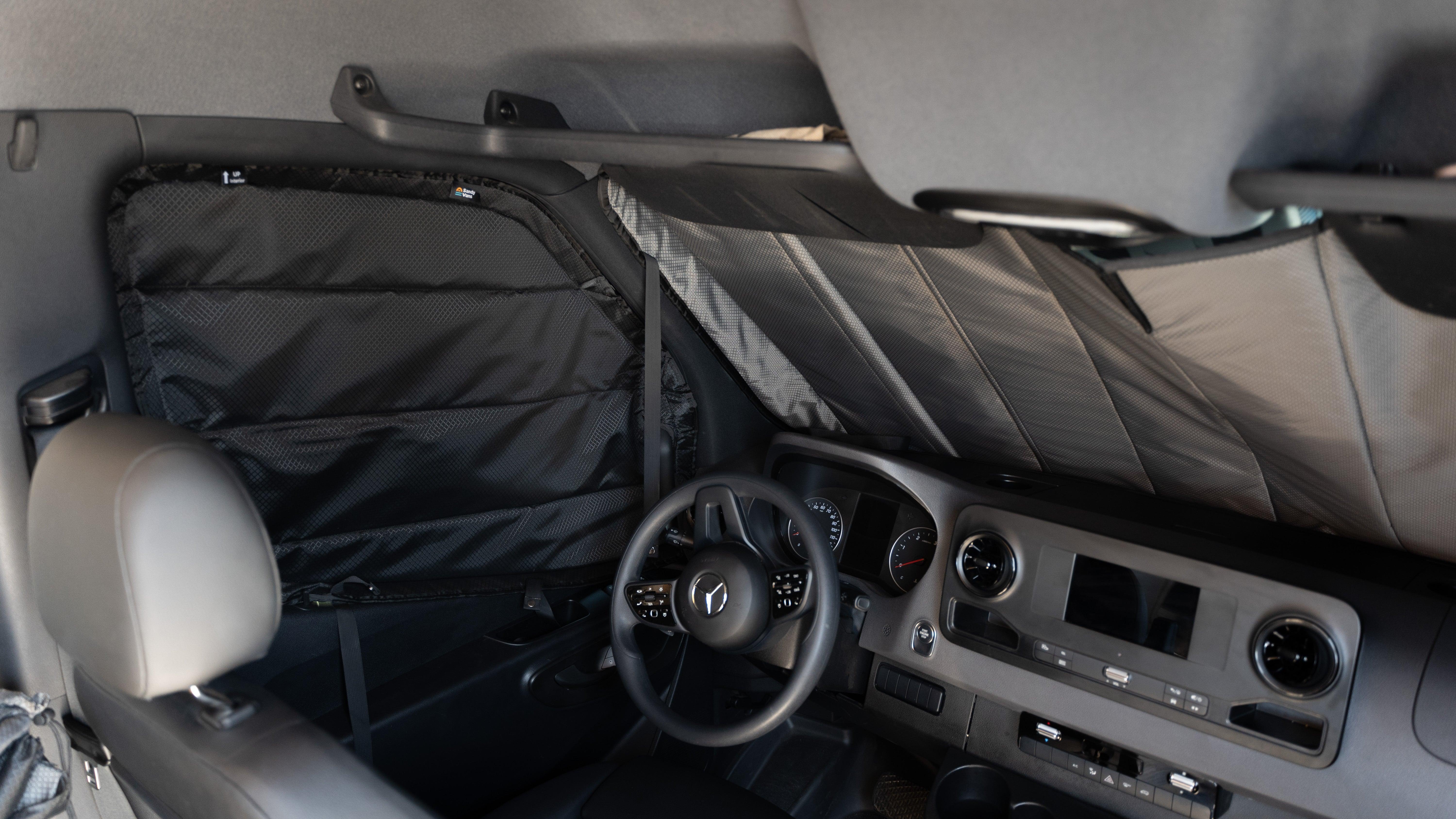 Sandy Vans Mercedes Sprinter Front Cab Window Covers Bundle - Image 2